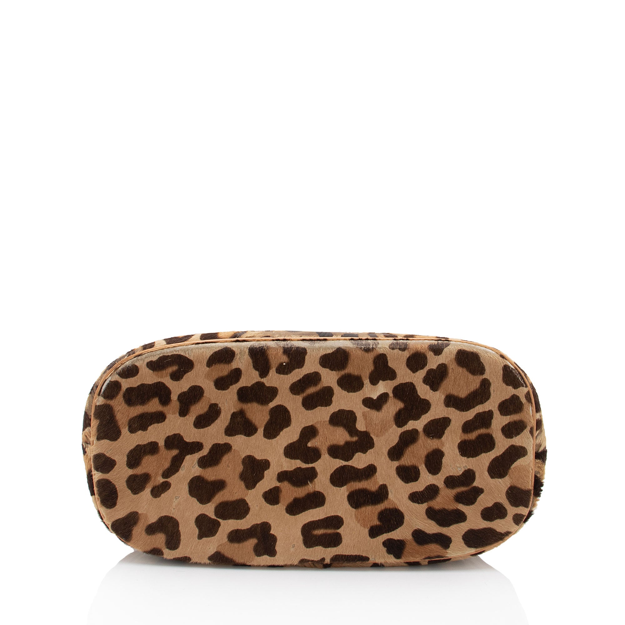 Louis Vuitton Limited Edition Monogram Canvas Leopard Pony Hair Allia Alma Satchel (SHF-7m3MG9)