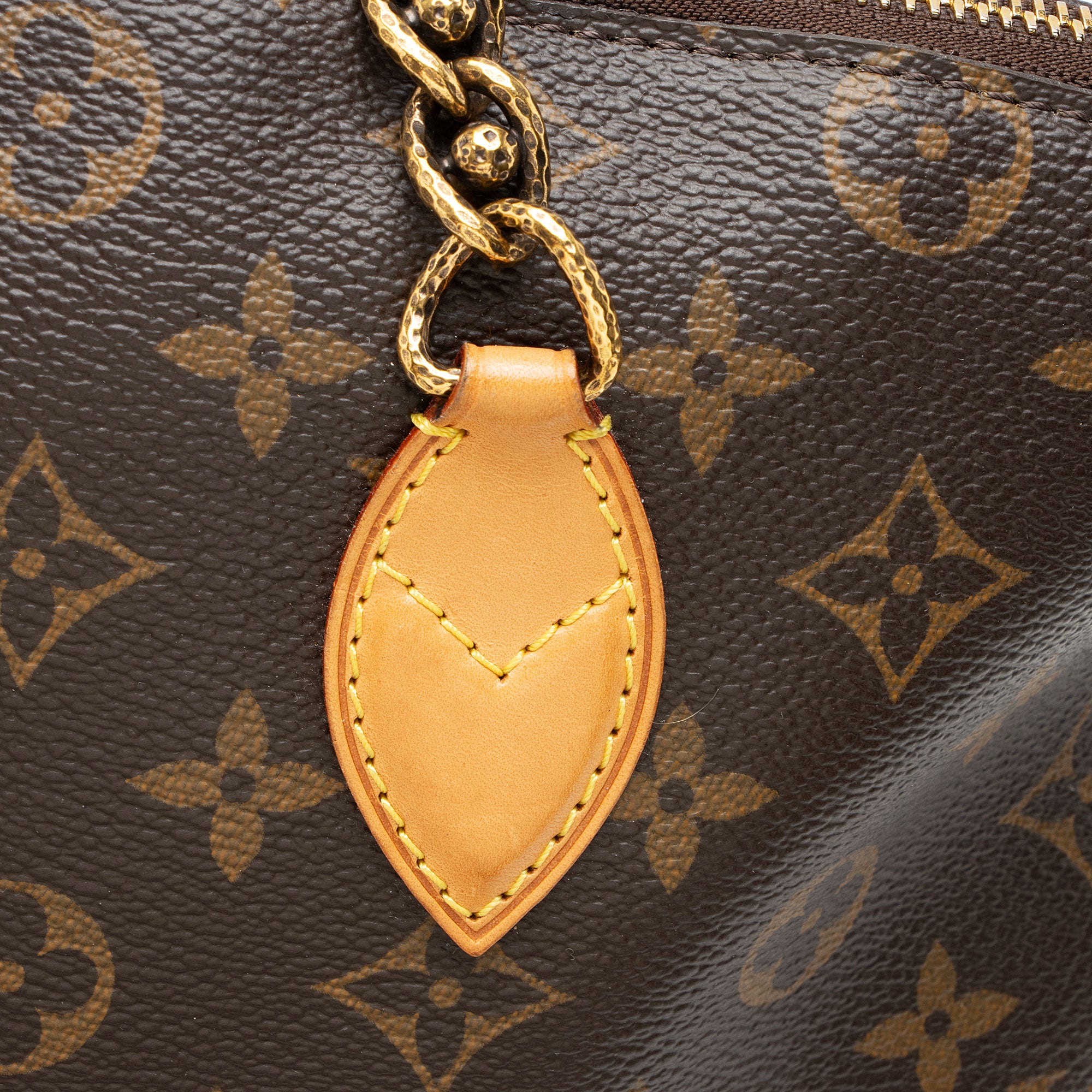 Louis Vuitton Limited Edition Monogram Canvas Lockit Chain MM Satchel