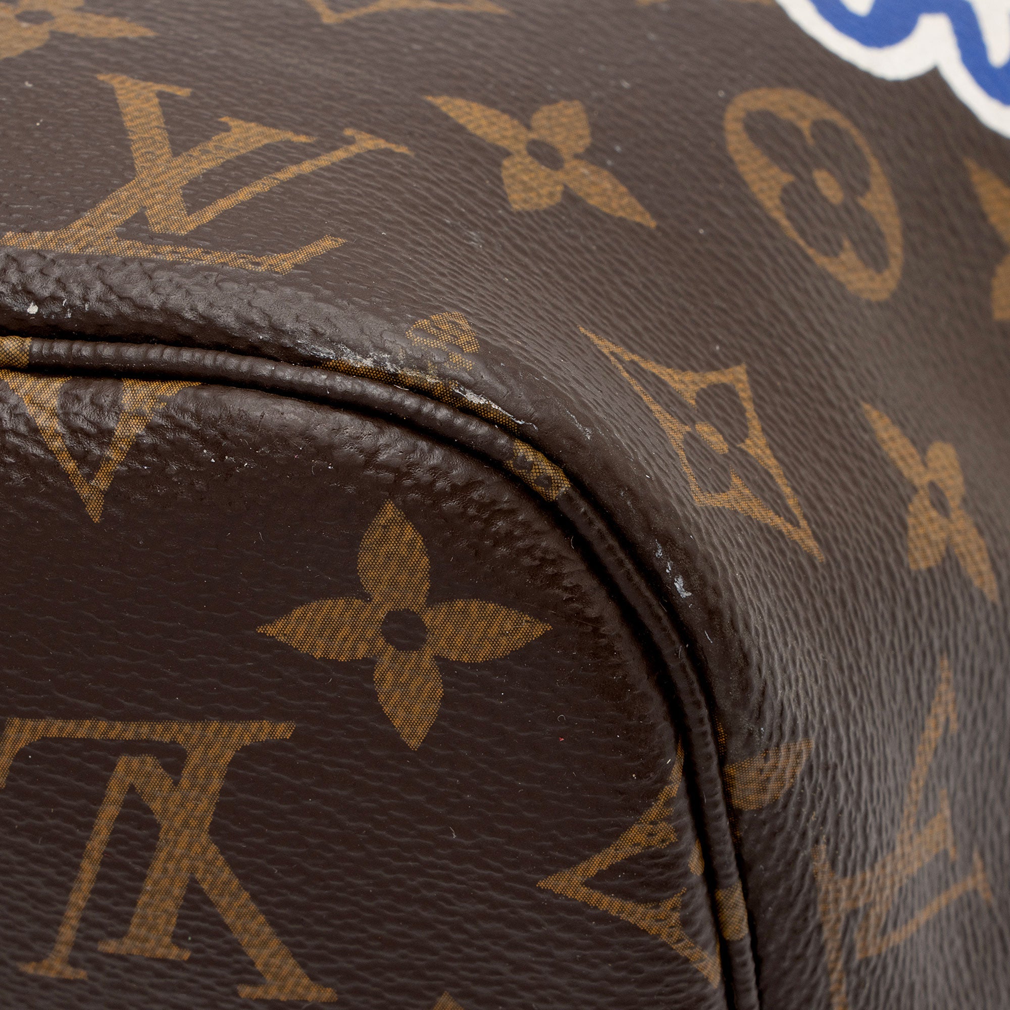 Louis Vuitton Limited Edition Monogram Canvas Patches Neverfull MM Tote