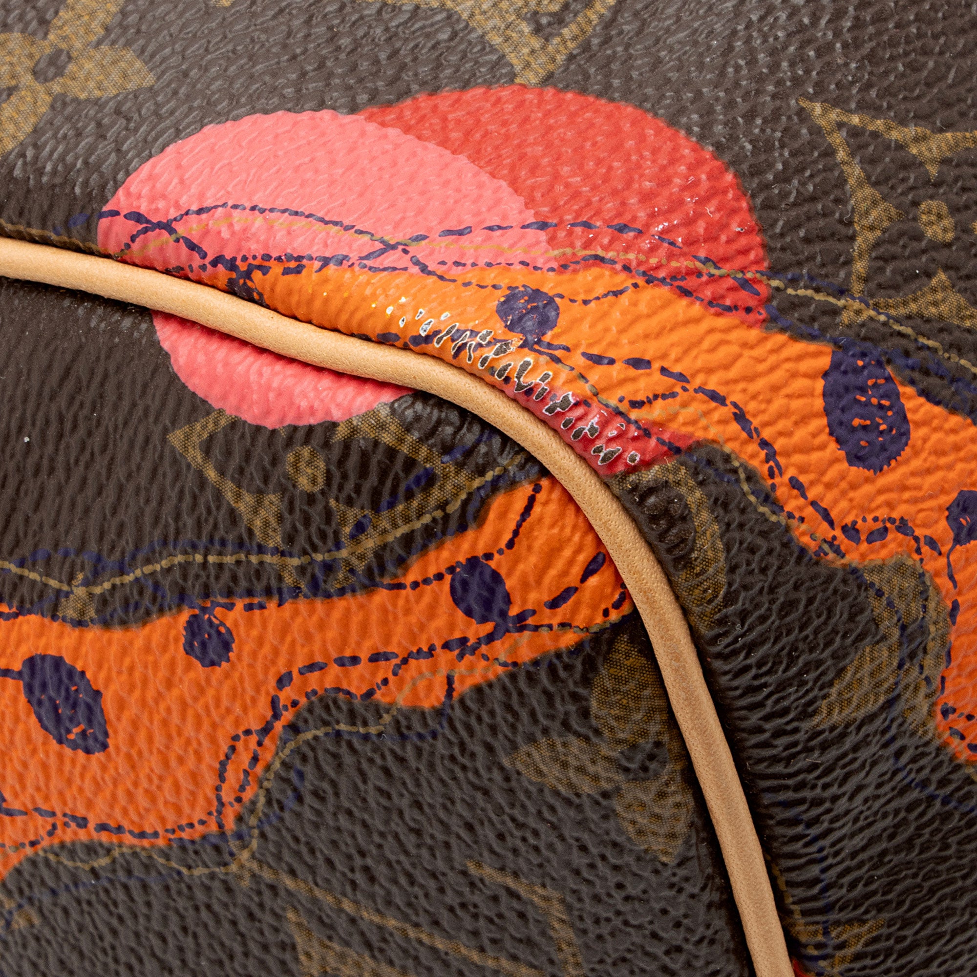 Louis Vuitton Limited Edition Monogram Canvas Ramages Speedy 30 Satchel (SHF-IZ2sCS)