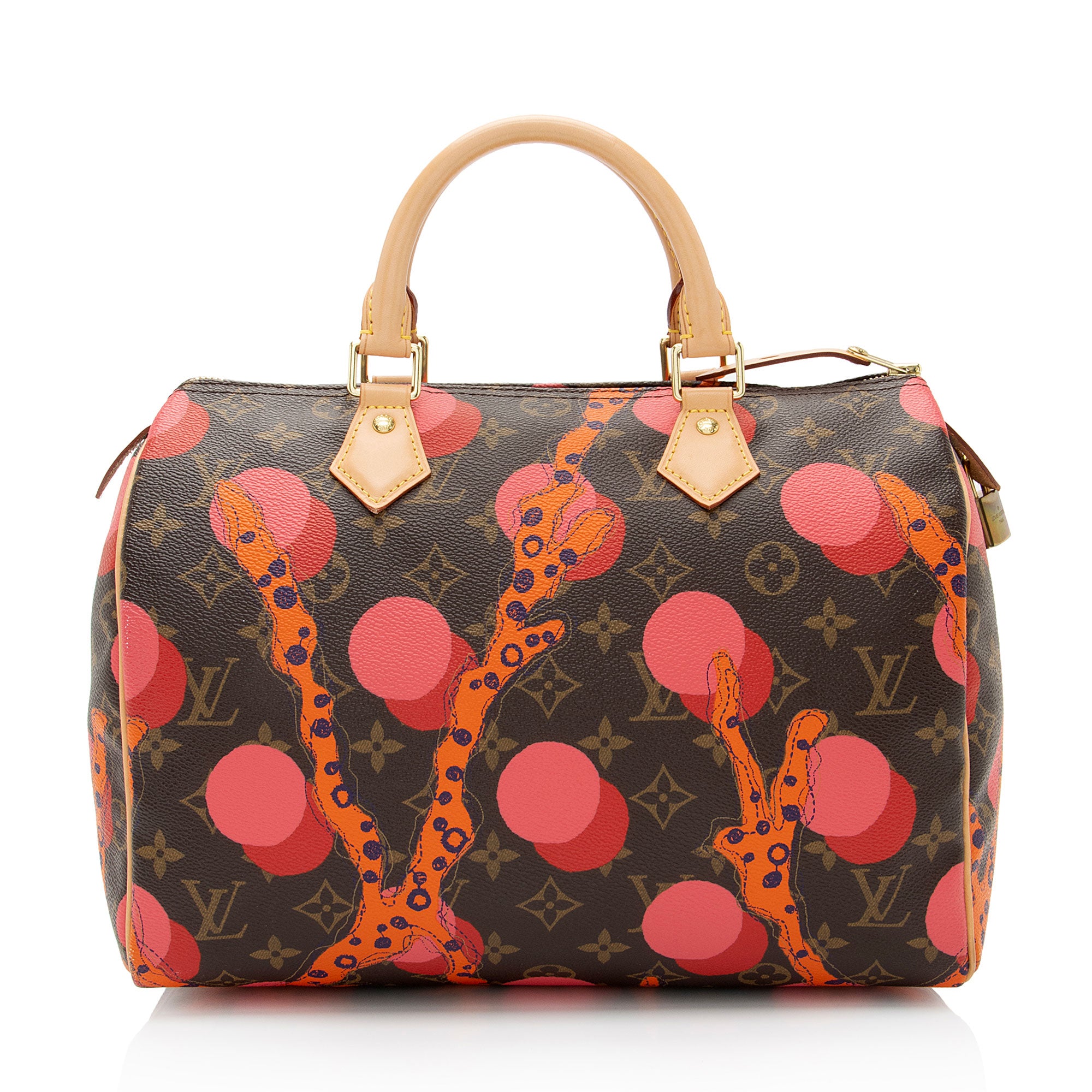 Louis Vuitton Limited Edition Monogram Canvas Ramages Speedy 30 Satchel (SHF-IZ2sCS)