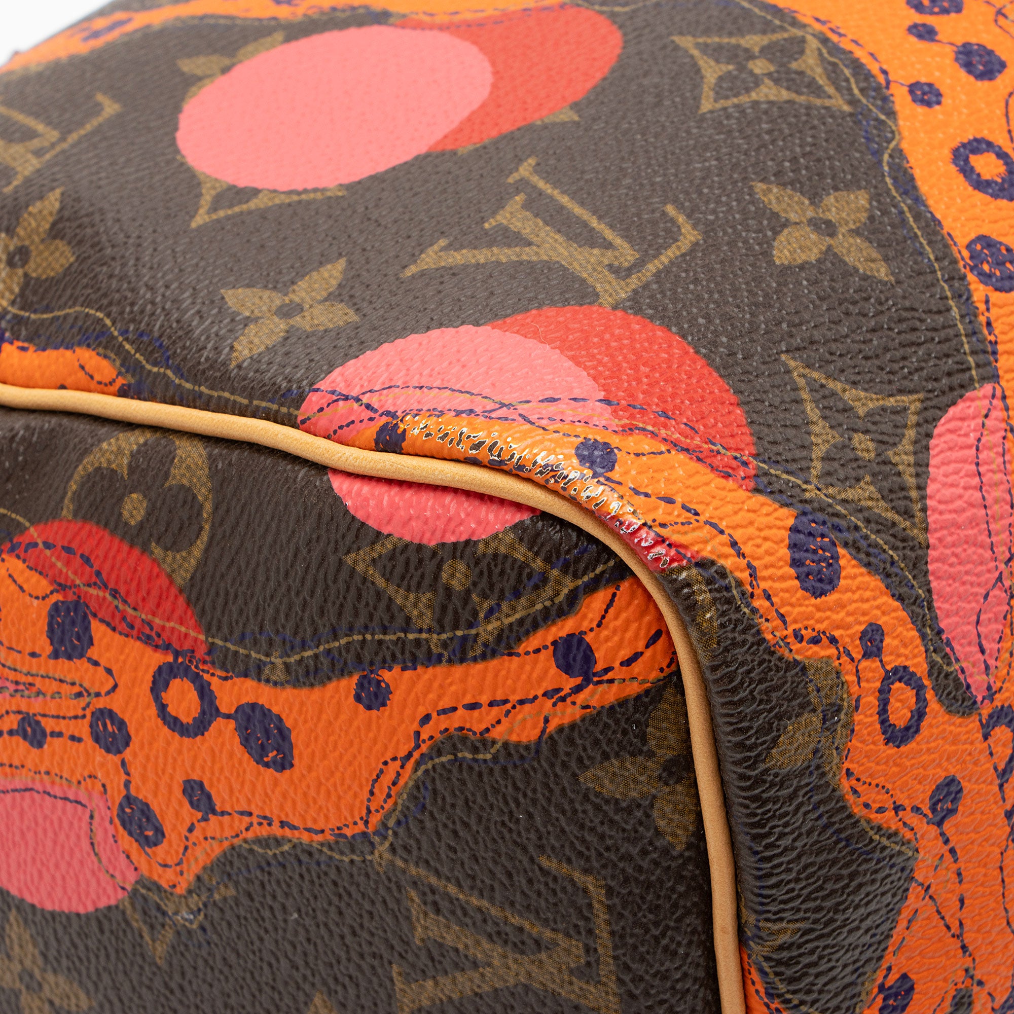 Louis Vuitton Limited Edition Monogram Canvas Ramages Speedy 30 Satchel