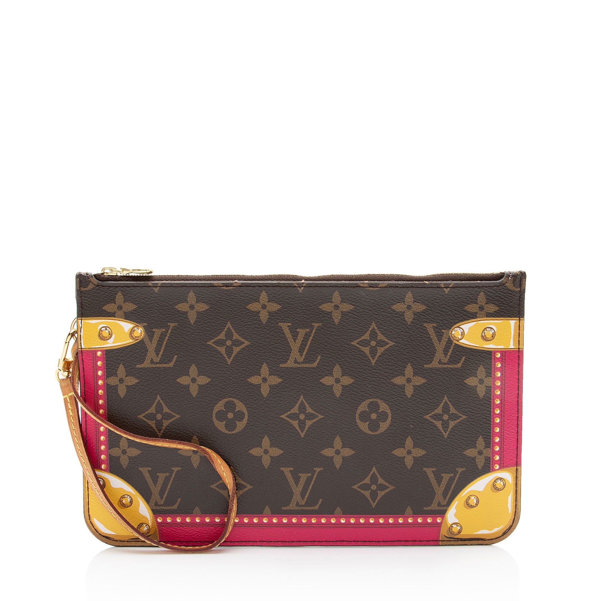 Louis Vuitton Limited Edition Monogram Canvas Summer Trunk Neverfull MM Pochette