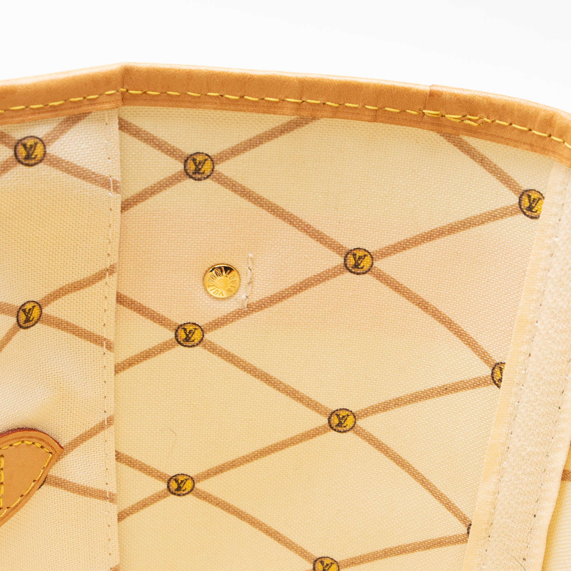Louis Vuitton Limited Edition Monogram Canvas Summer Trunk Neverfull MM Tote