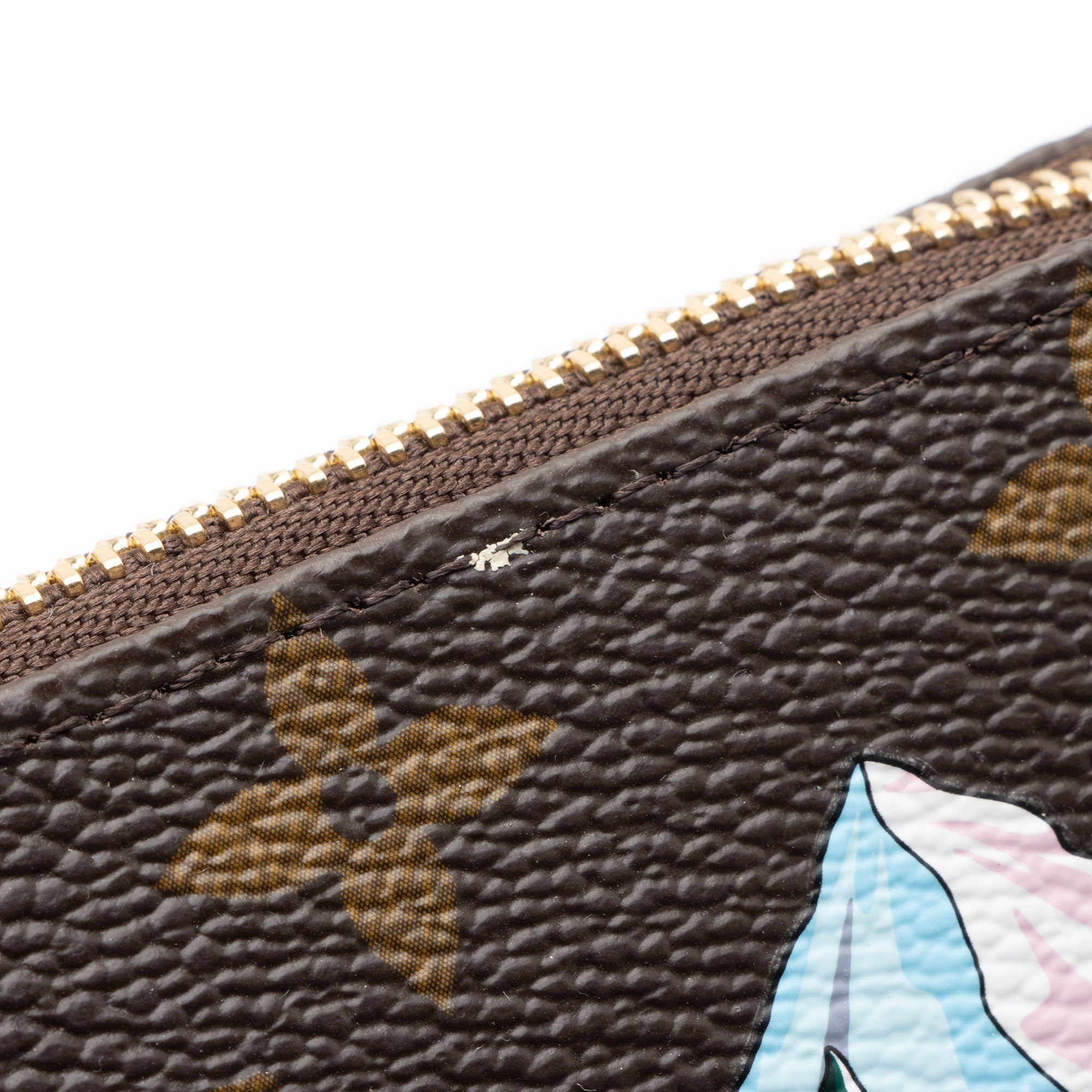 Louis Vuitton Limited Edition Monogram Canvas Vivienne Alpine Mini Pochette