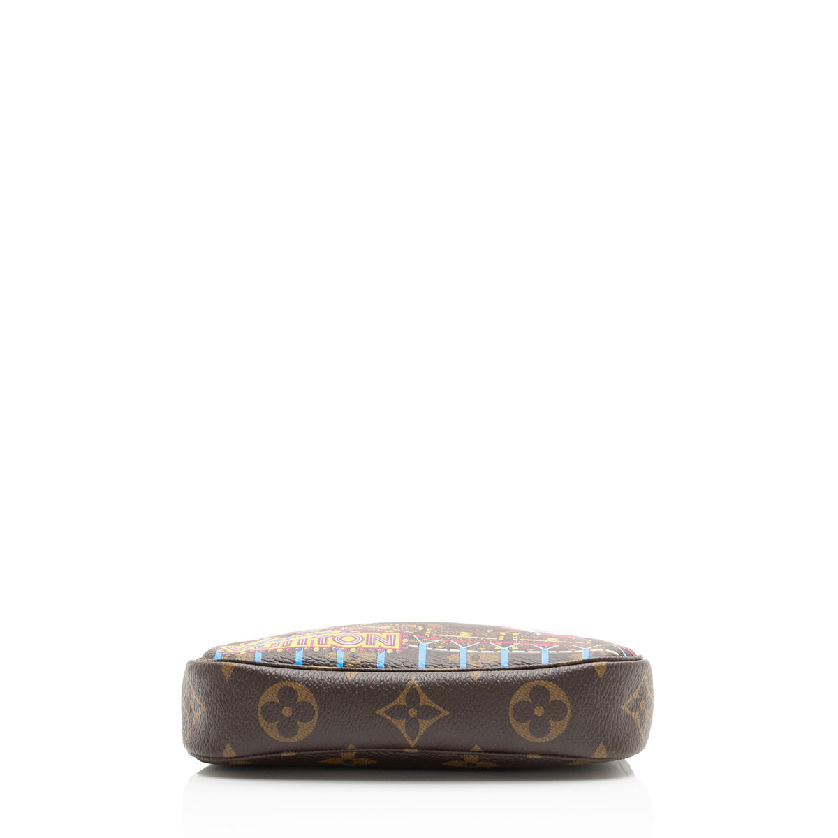 Louis Vuitton Limited Edition Monogram Canvas Vivienne Roller Coaster Mini Pochette