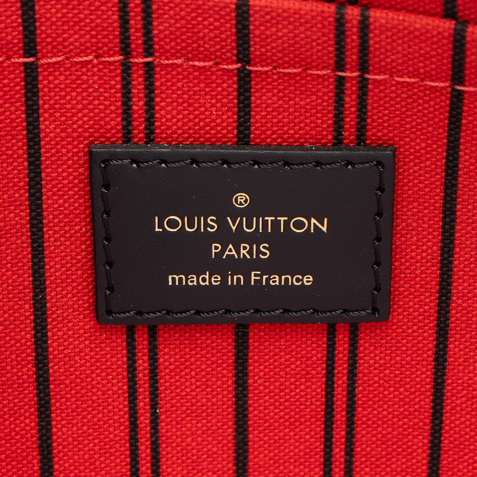 Louis Vuitton Limited Edition Monogram Canvas World Tour Neverfull MM Pochette