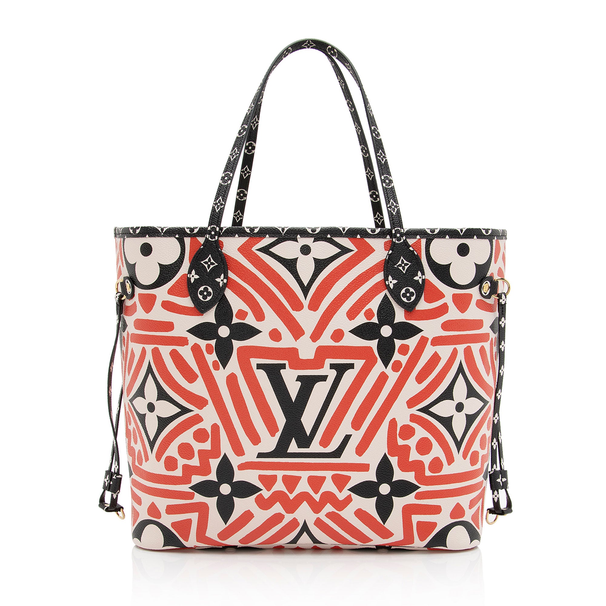 Louis Vuitton Limited Edition Monogram Crafty Neverfull MM Tote (SHF-8aLkDl)