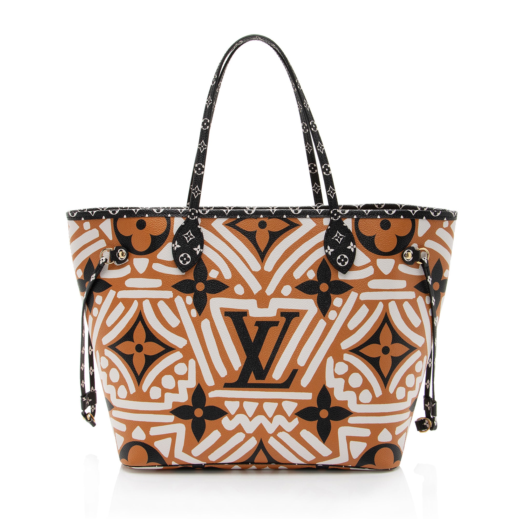 Louis Vuitton Limited Edition Monogram Crafty Neverfull MM Tote (SHF-aOq6h6)