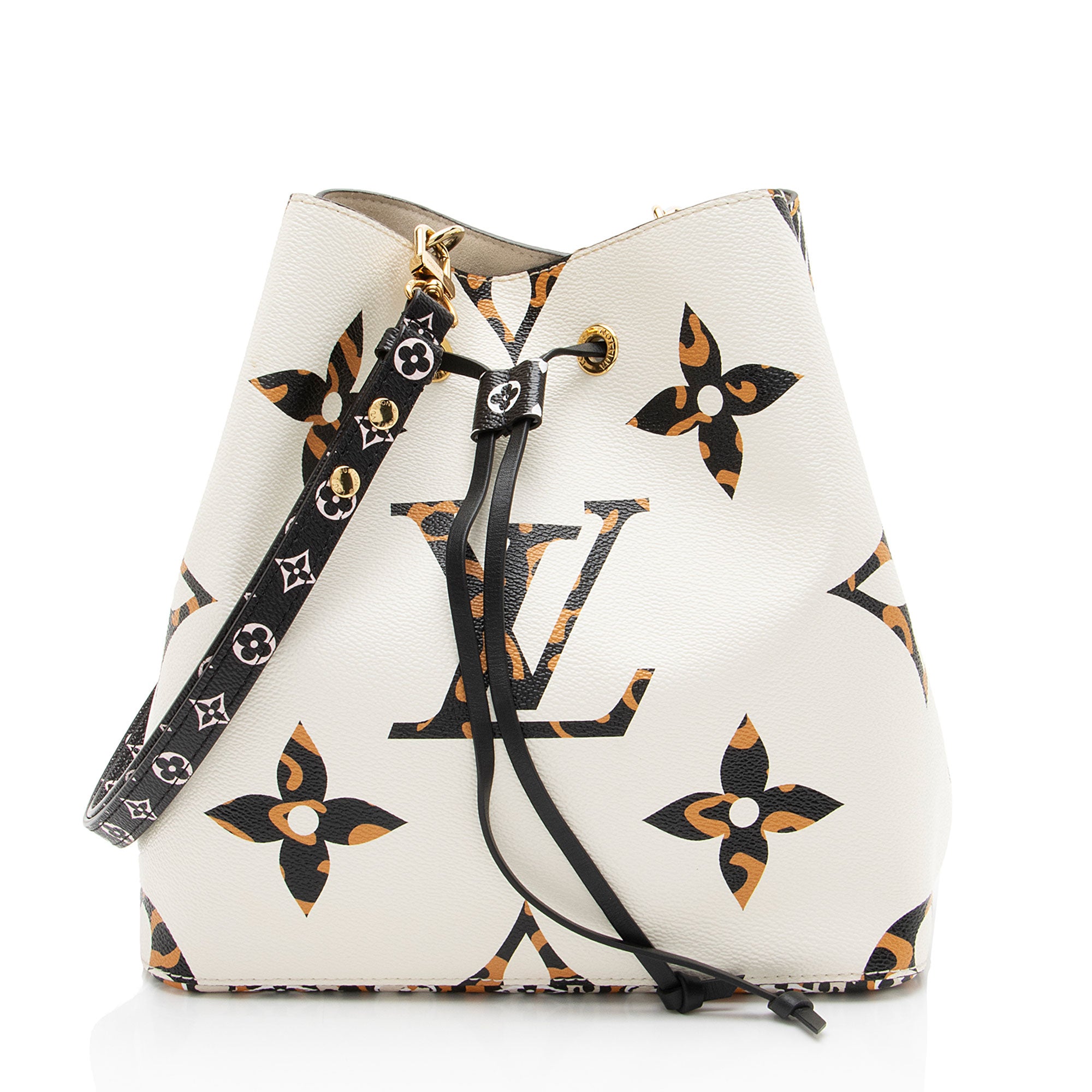 Louis Vuitton Limited Edition Monogram Giant Canvas Jungle Neonoe MM Shoulder Bag