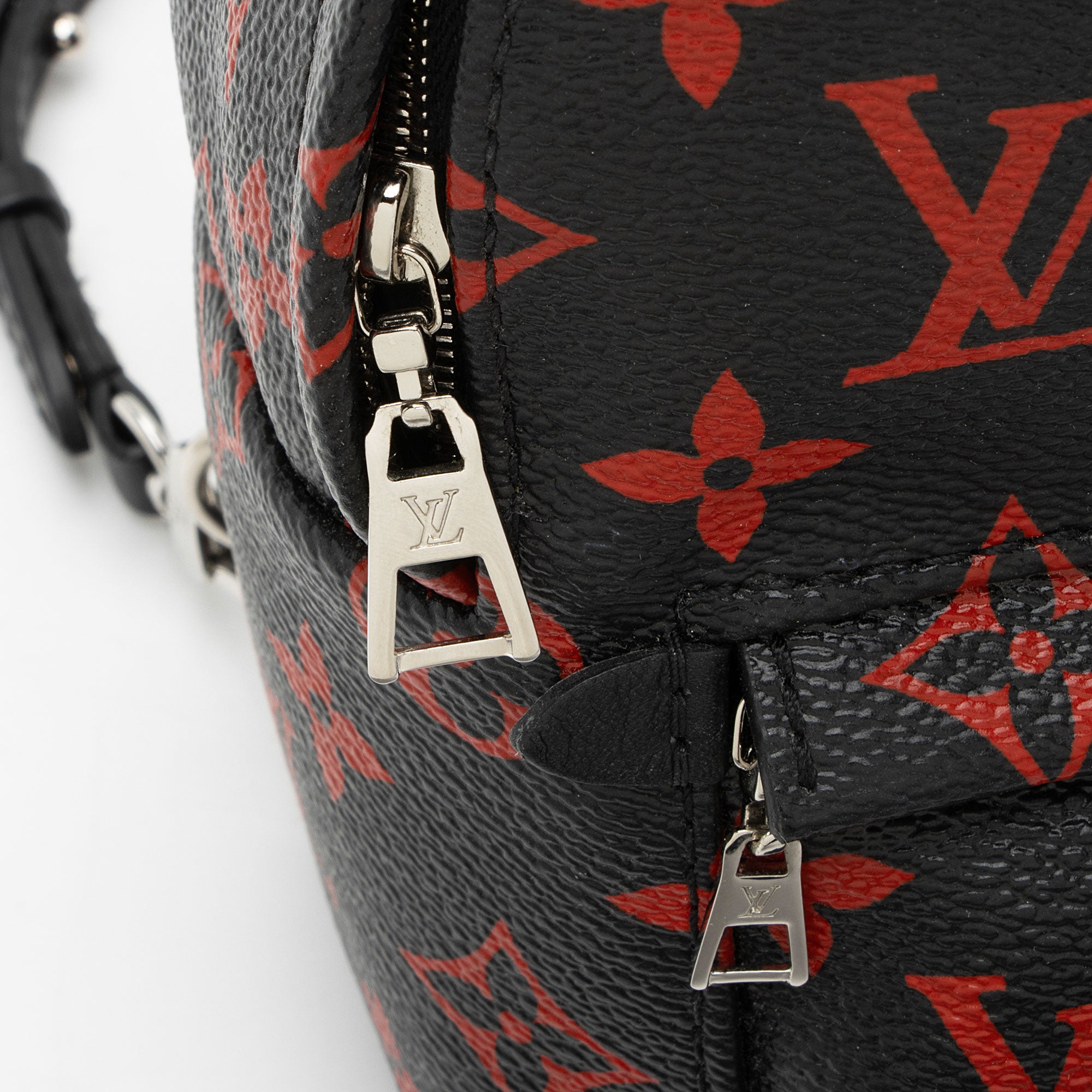 Louis Vuitton Limited Edition Monogram Infrarouge Palm Springs Mini Backpack
