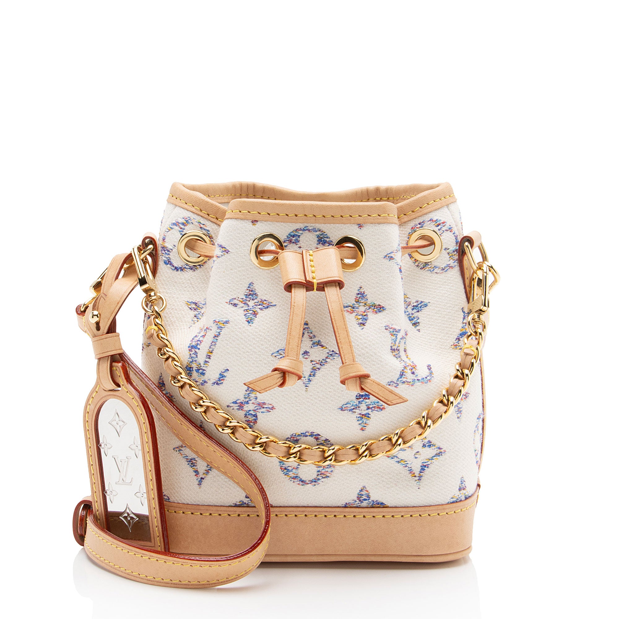 Louis Vuitton Limited Edition Monogram Jacquard Nano Noe Shoulder Bag