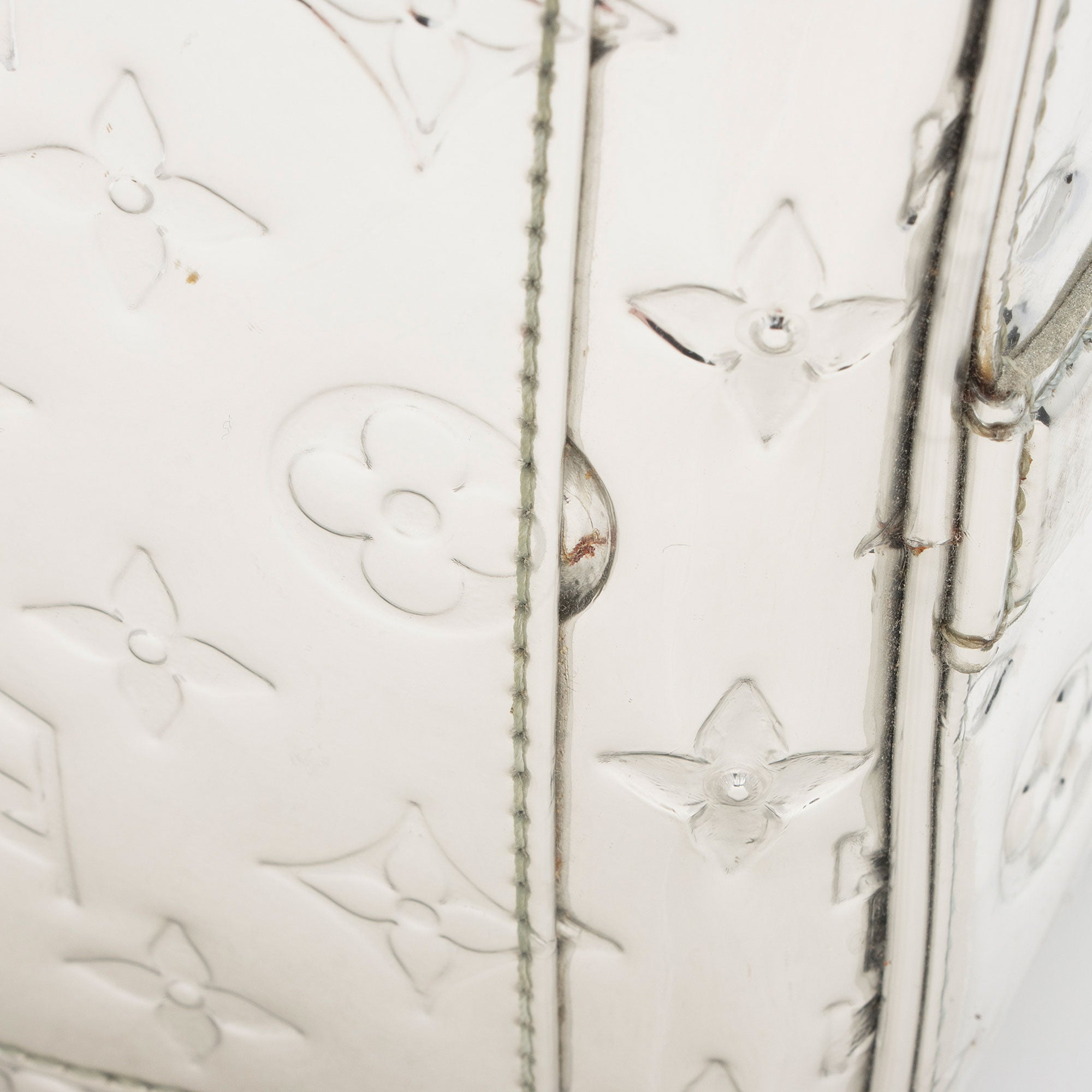 Louis Vuitton Limited Edition Monogram Miroir Speedy 35 Satchel (SHF-Ge2Emn)