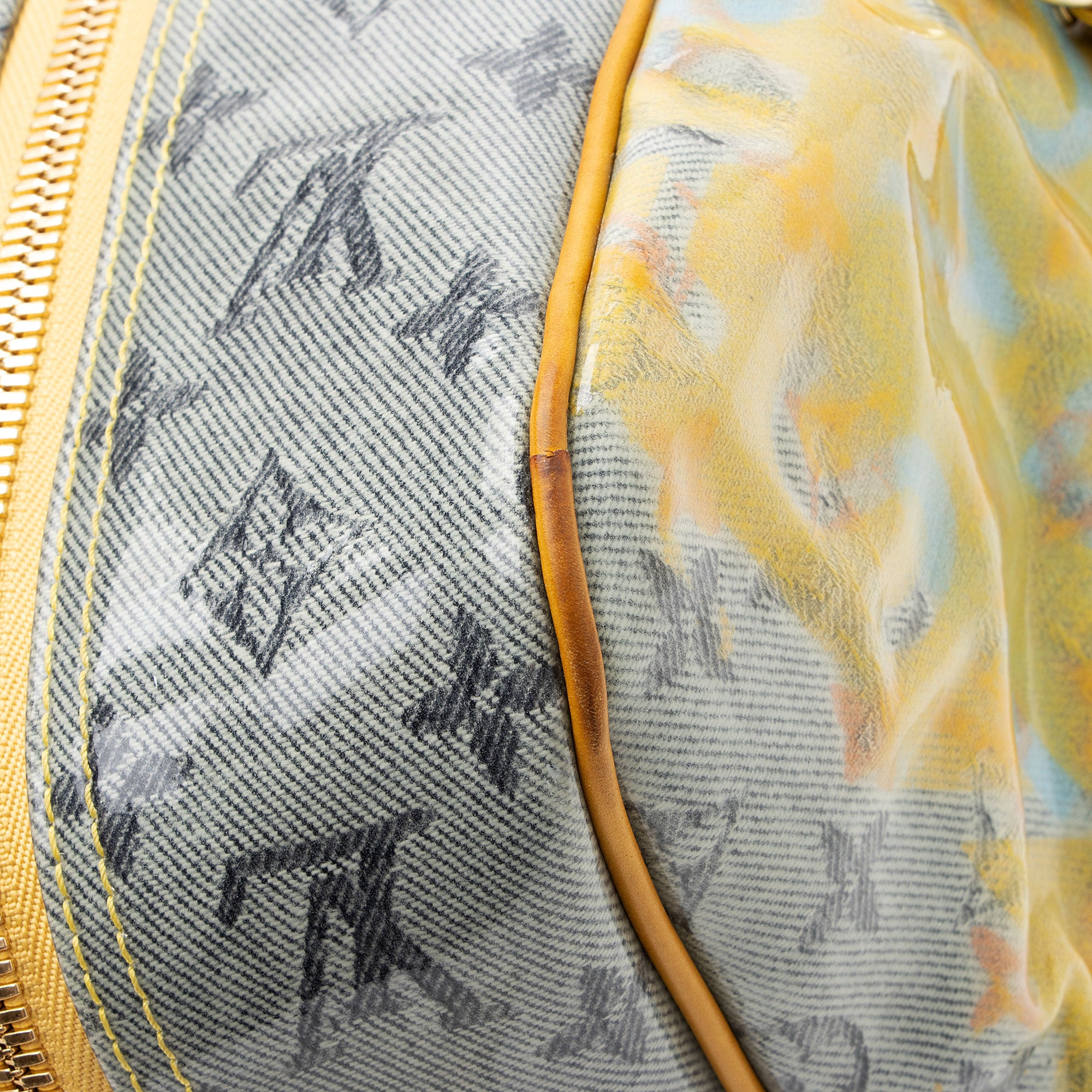 Louis Vuitton Limited Edition Monogram Pulp Weekender GM