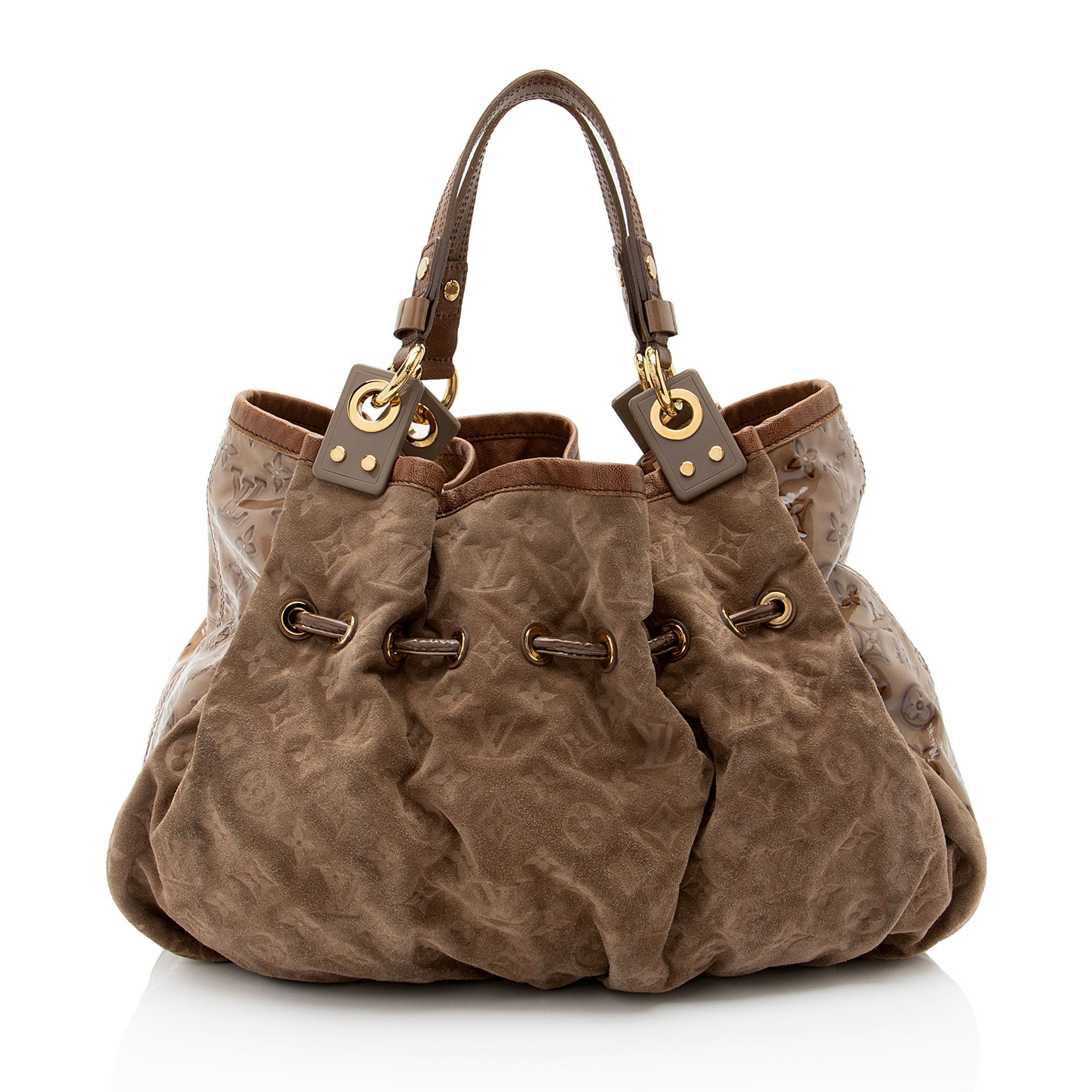 Louis Vuitton Limited Edition Monogram Suede Coco Irene Tote (SHF-sLMU05)