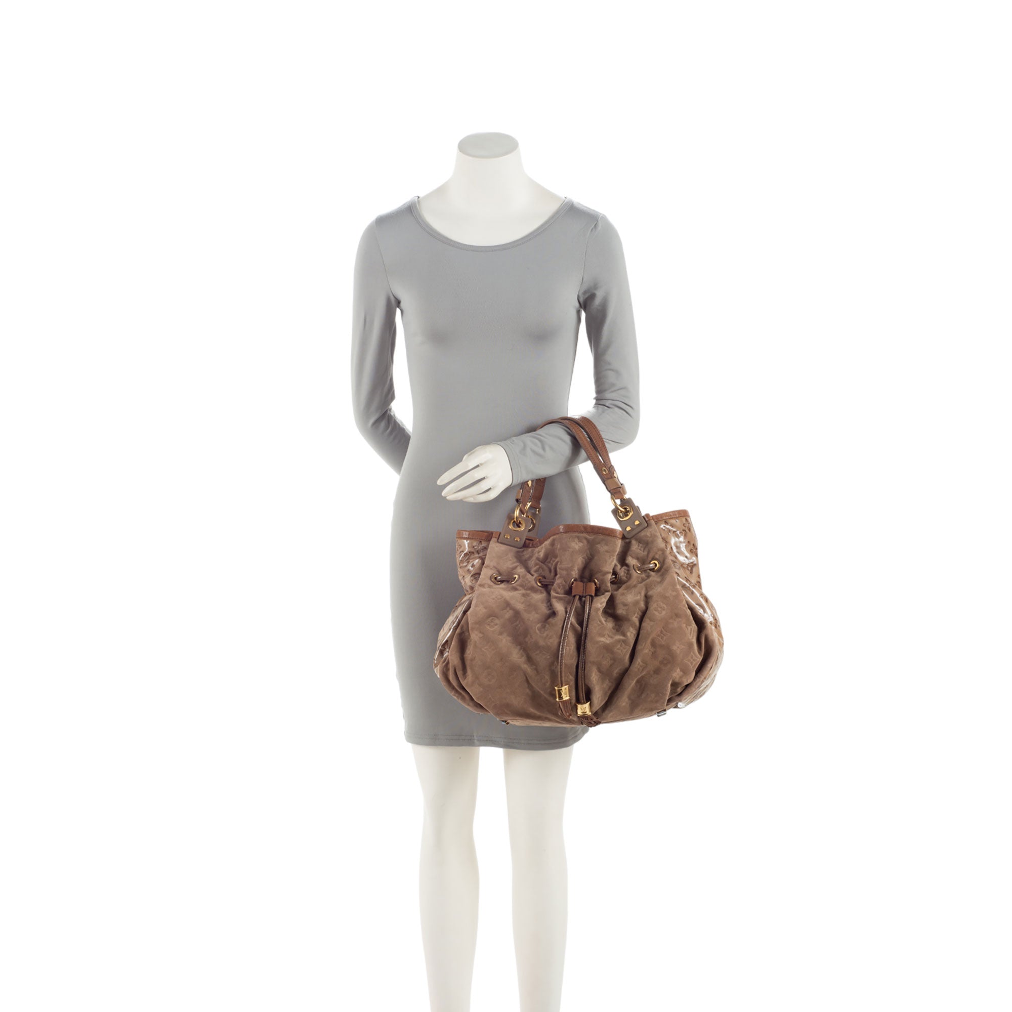 Louis Vuitton Limited Edition Monogram Suede Coco Irene Tote (SHF-sLMU05)