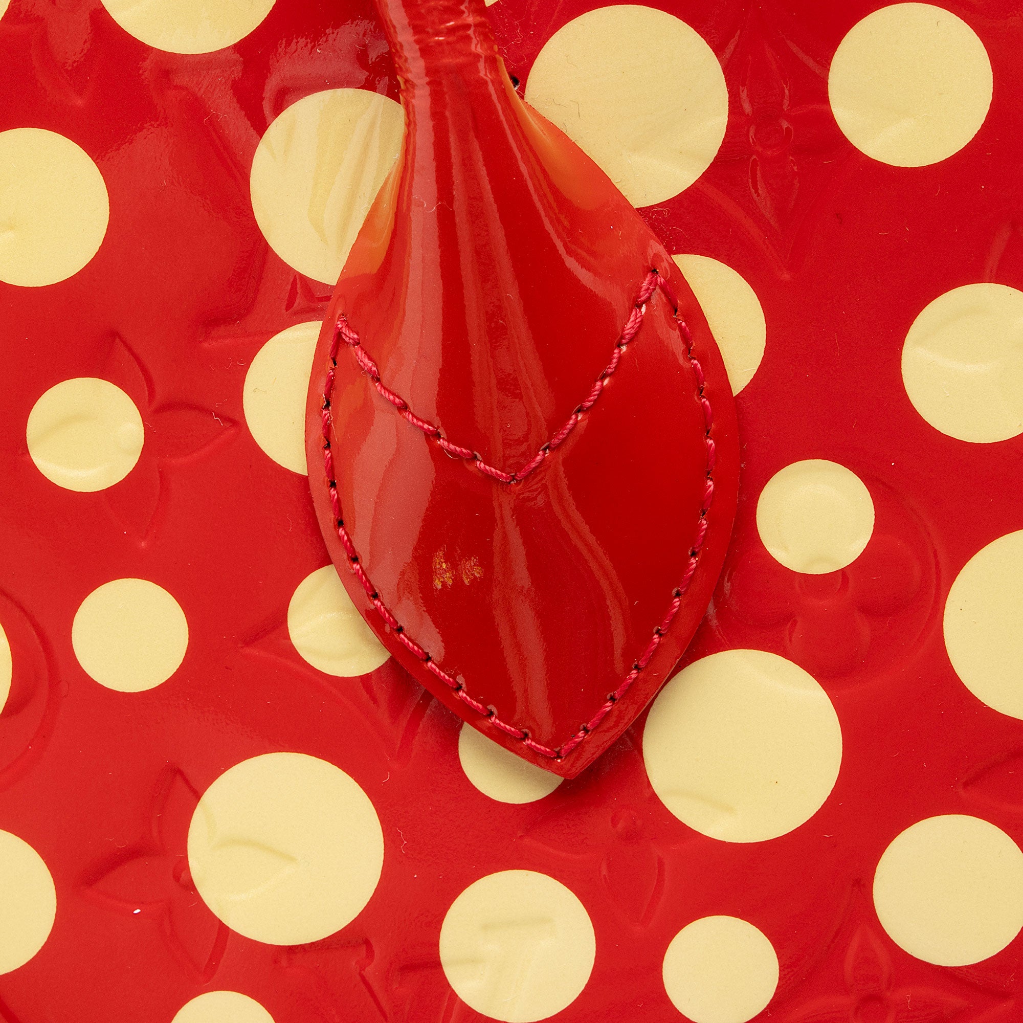 Louis Vuitton Limited Edition Monogram Vernis Dots Infinity Lockit MM Satchel (SHF-CYGEjC)