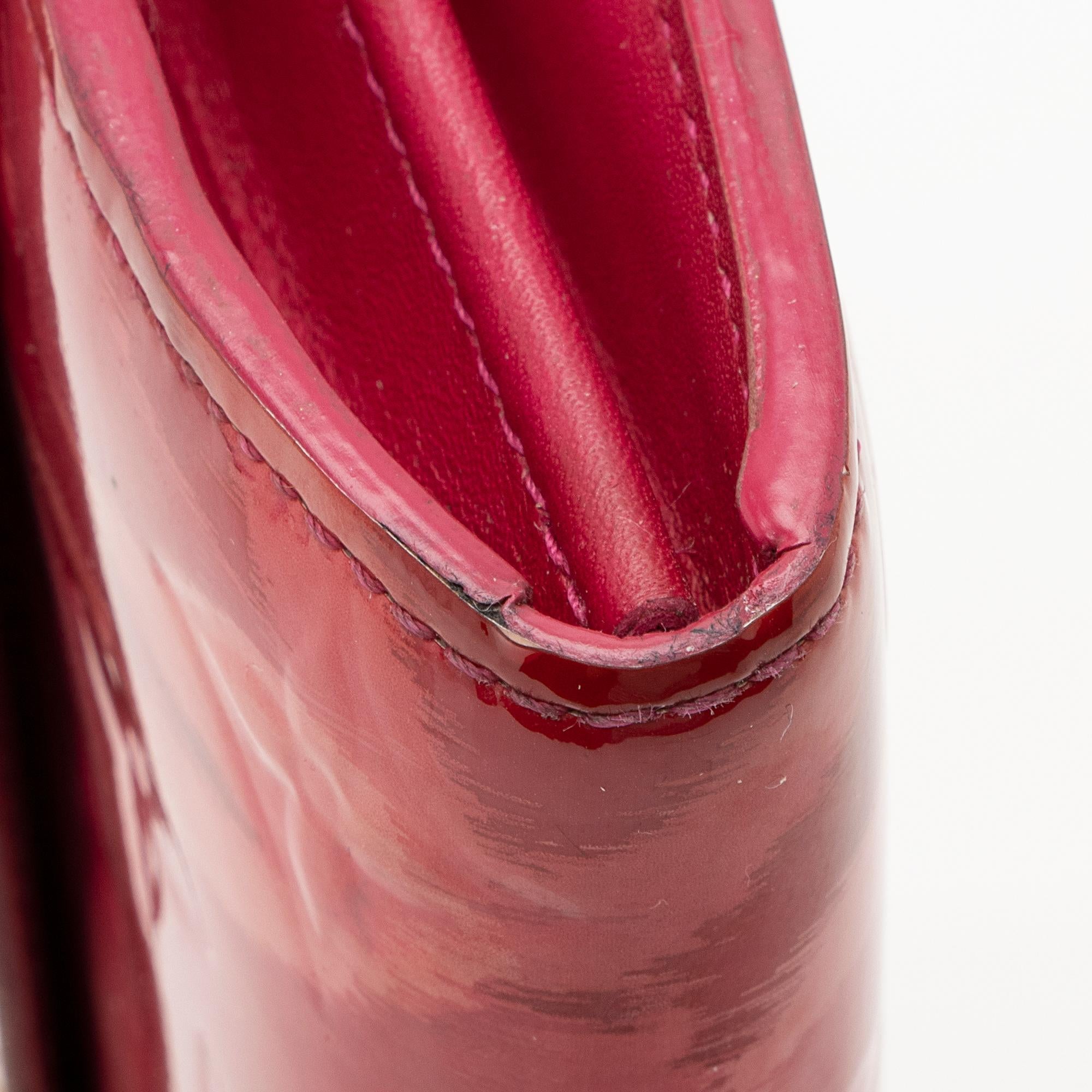 Louis Vuitton Limited Edition Monogram Vernis Ikat Sarah Wallet (SHF-22286)