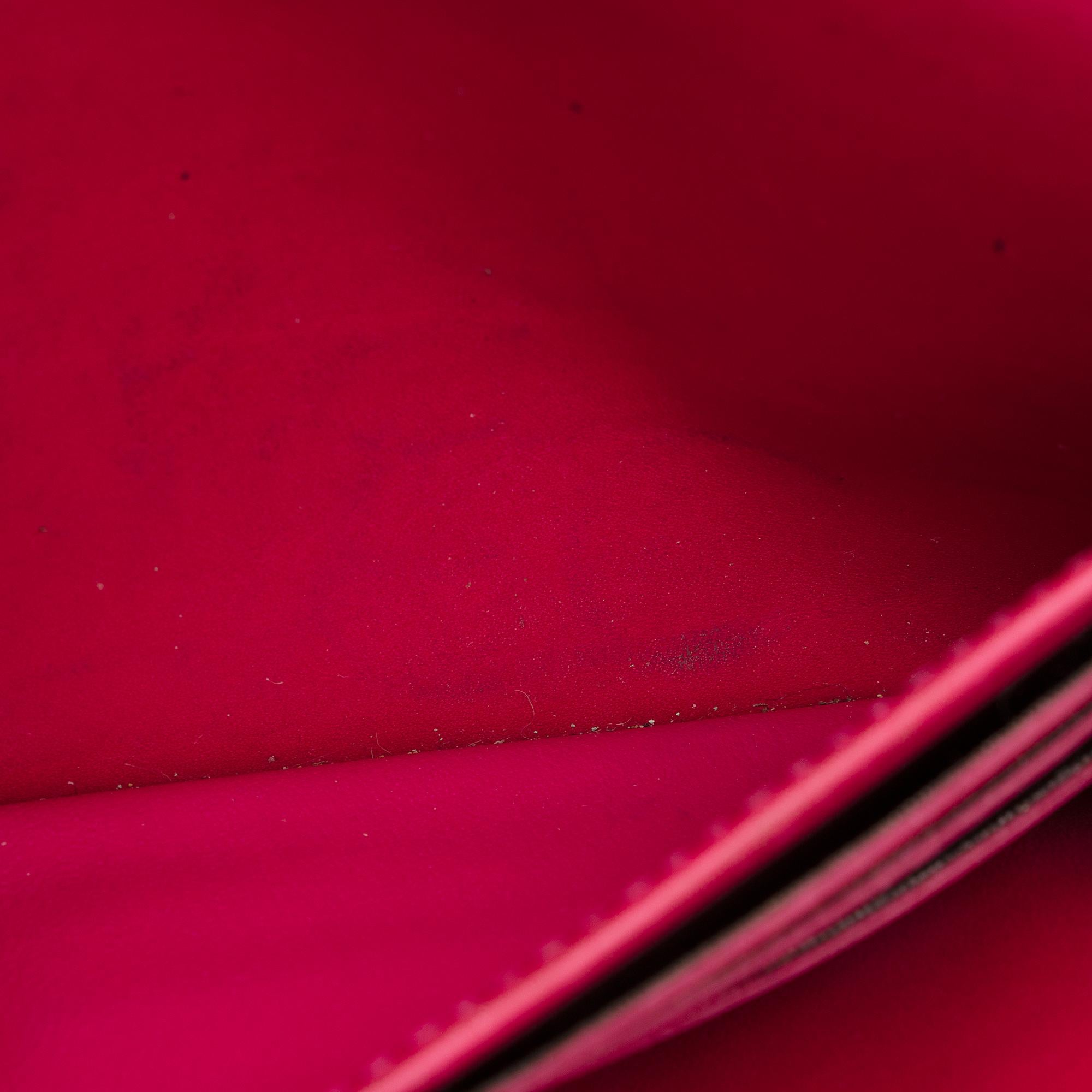 Louis Vuitton Limited Edition Monogram Vernis Ikat Sarah Wallet (SHF-22286)