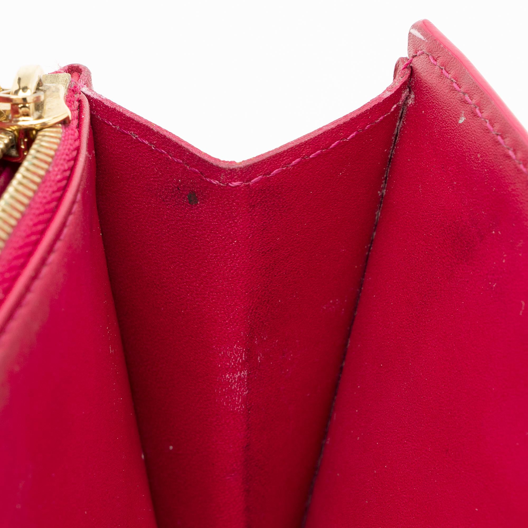 Louis Vuitton Limited Edition Monogram Vernis Ikat Sarah Wallet (SHF-22286)