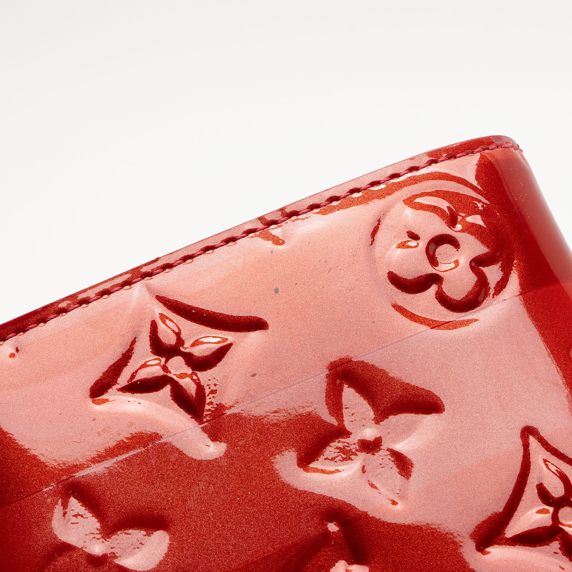 Louis Vuitton Limited Edition Monogram Vernis Rayures Sarah Wallet (SHF-td1Cfq)