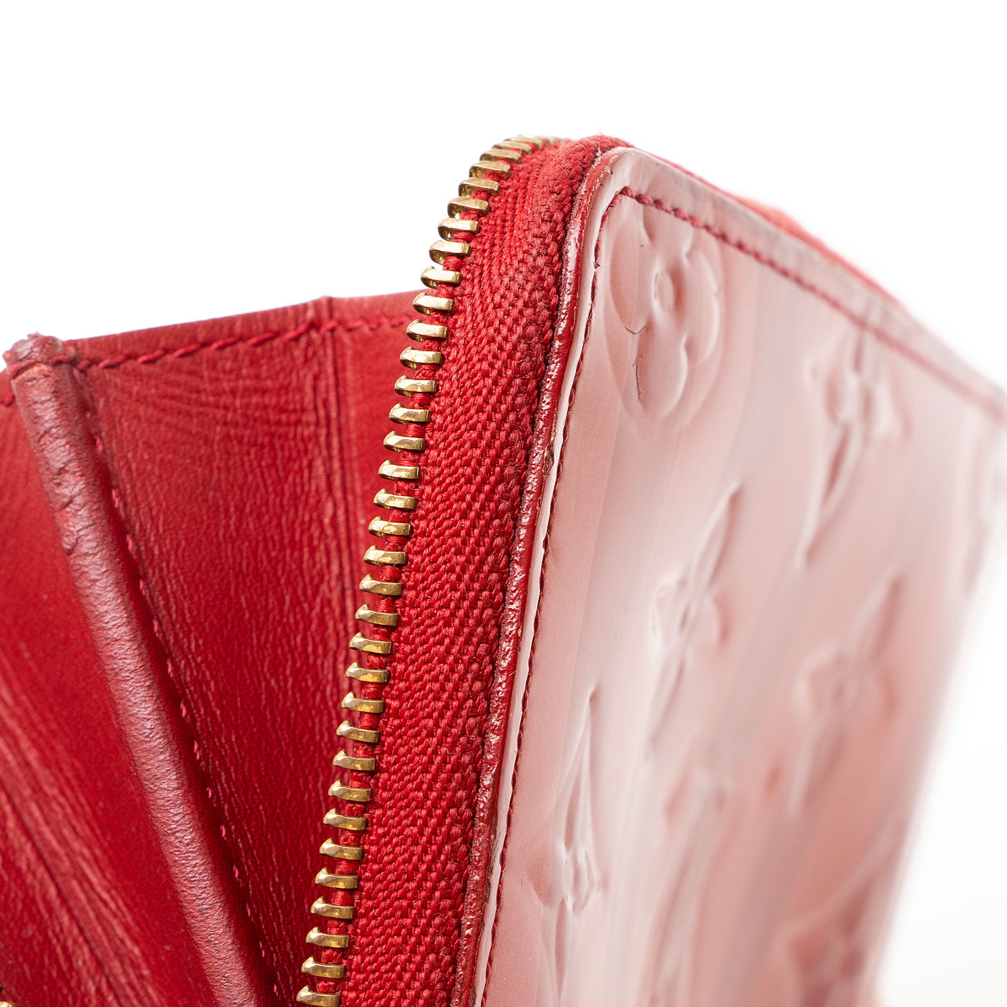 Louis Vuitton Limited Edition Monogram Vernis Rayures Zippy Coin Wallet