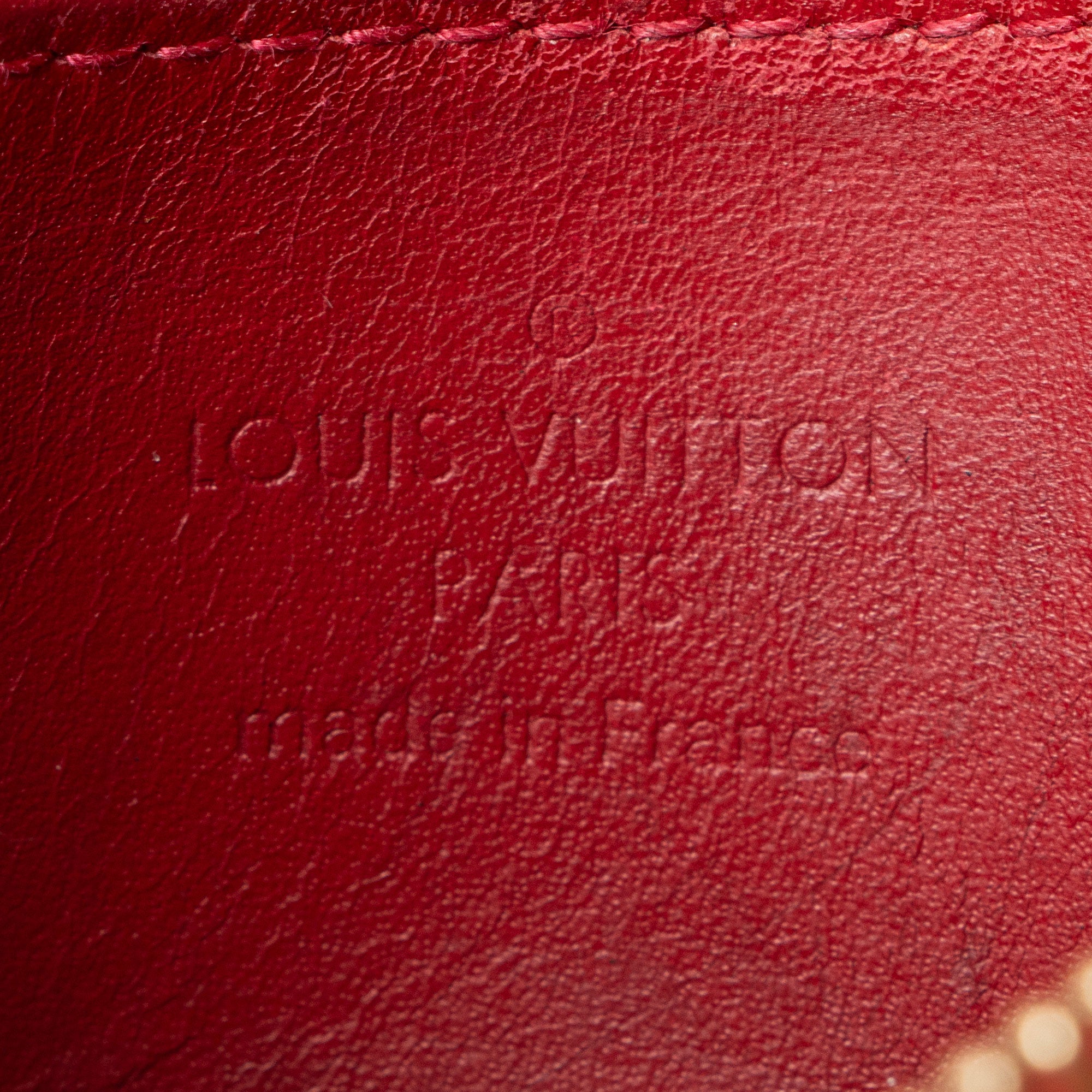 Louis Vuitton Limited Edition Monogram Vernis Rayures Zippy Coin Wallet