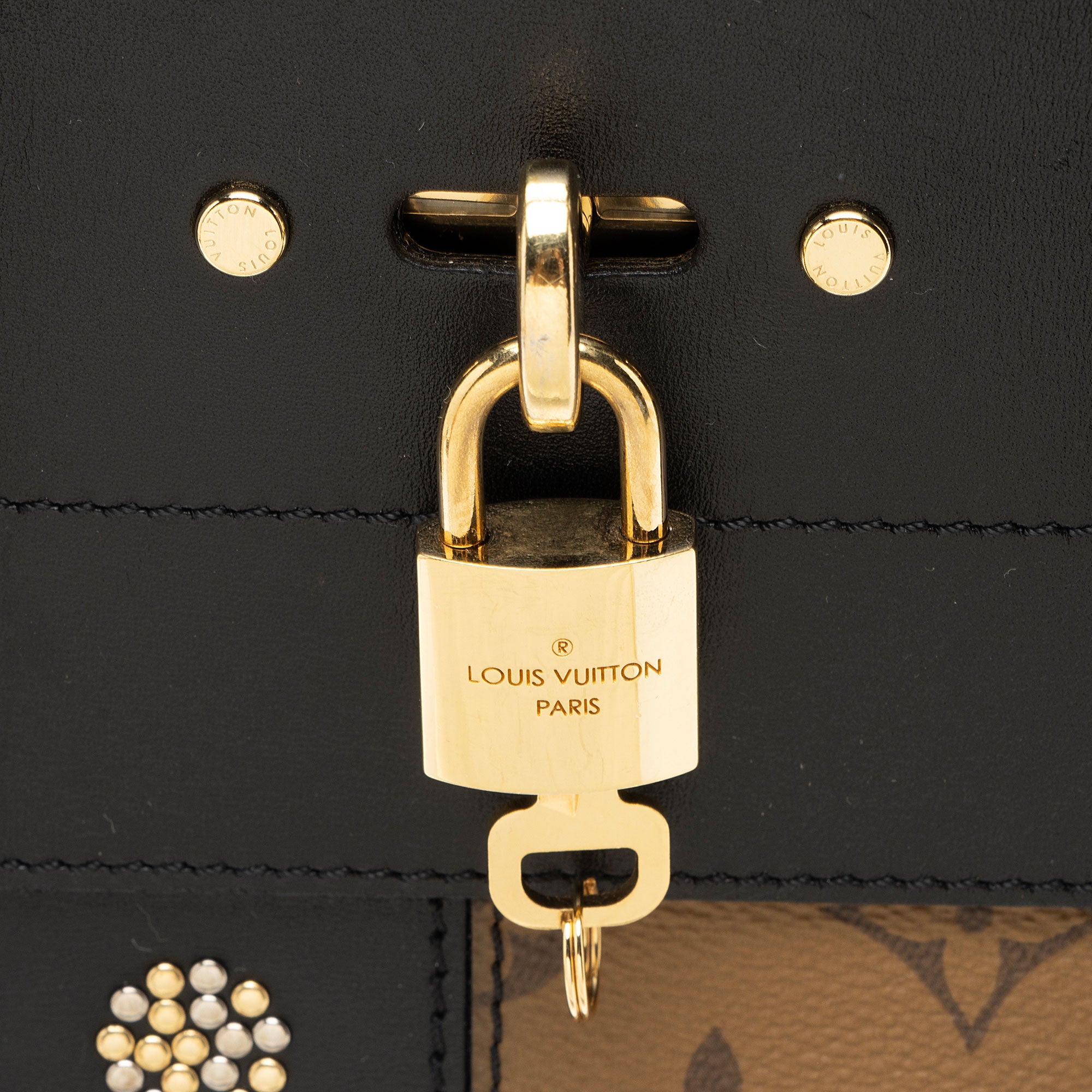 Louis Vuitton Limited Edition Reverse Monogram Night Light City Steamer MM Tote