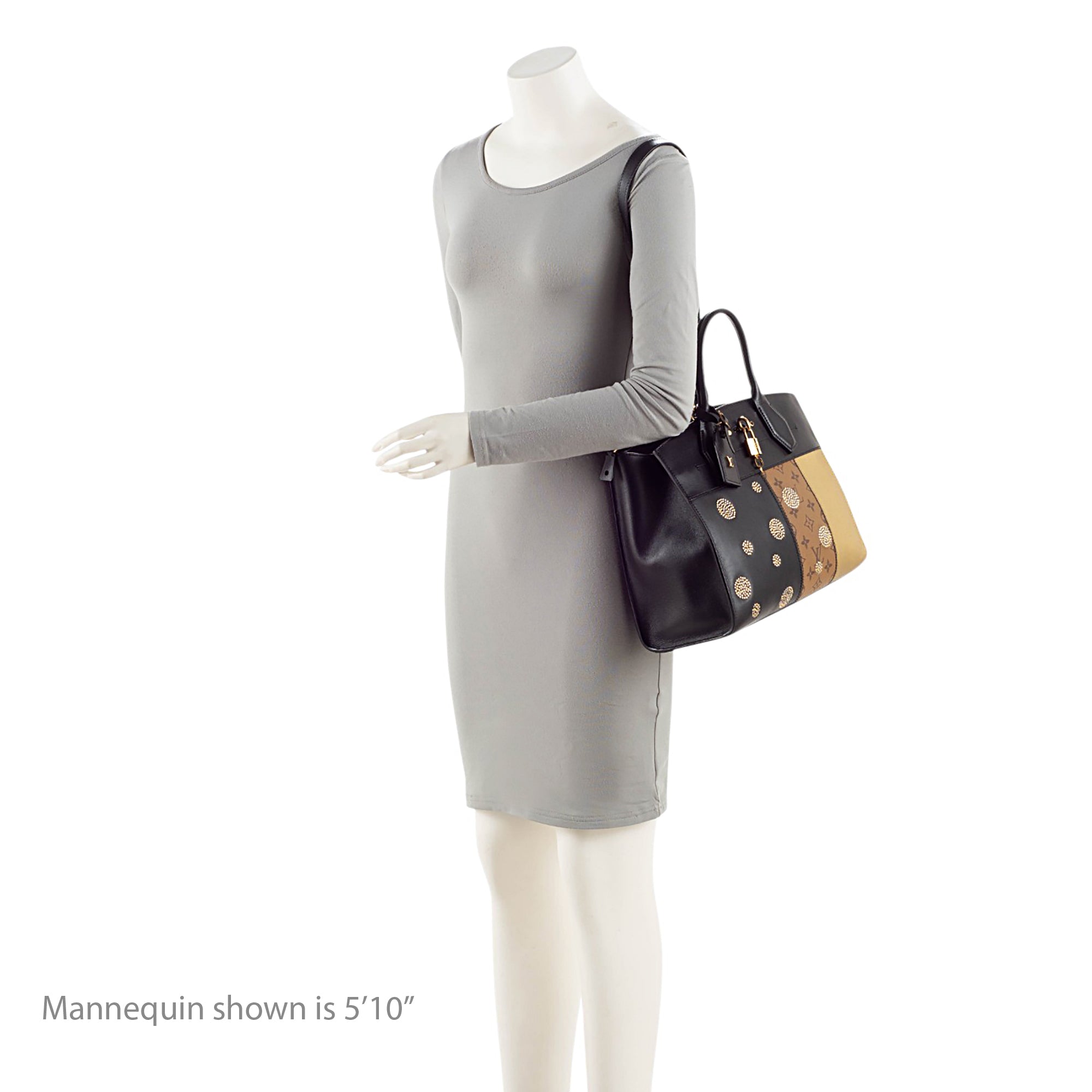 Louis Vuitton Limited Edition Reverse Monogram Night Light City Steamer MM Tote