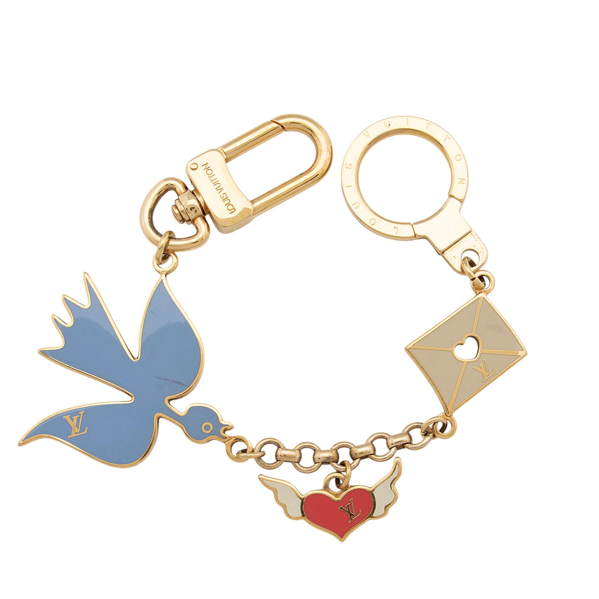Louis Vuitton Love Birds Bag Charm