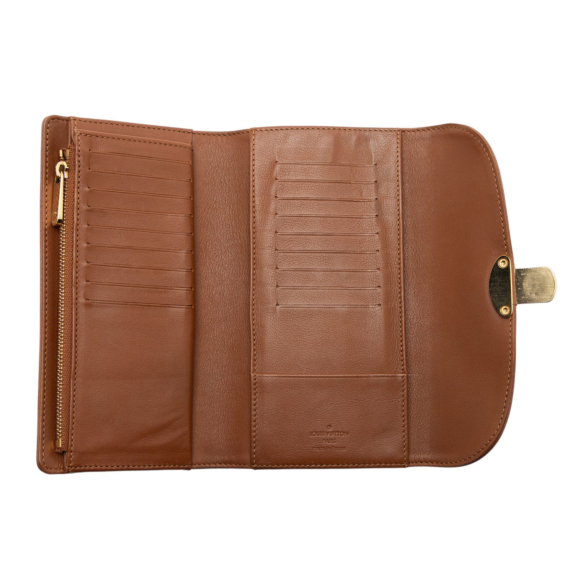 Louis Vuitton Mahina Leather Amelia Wallet