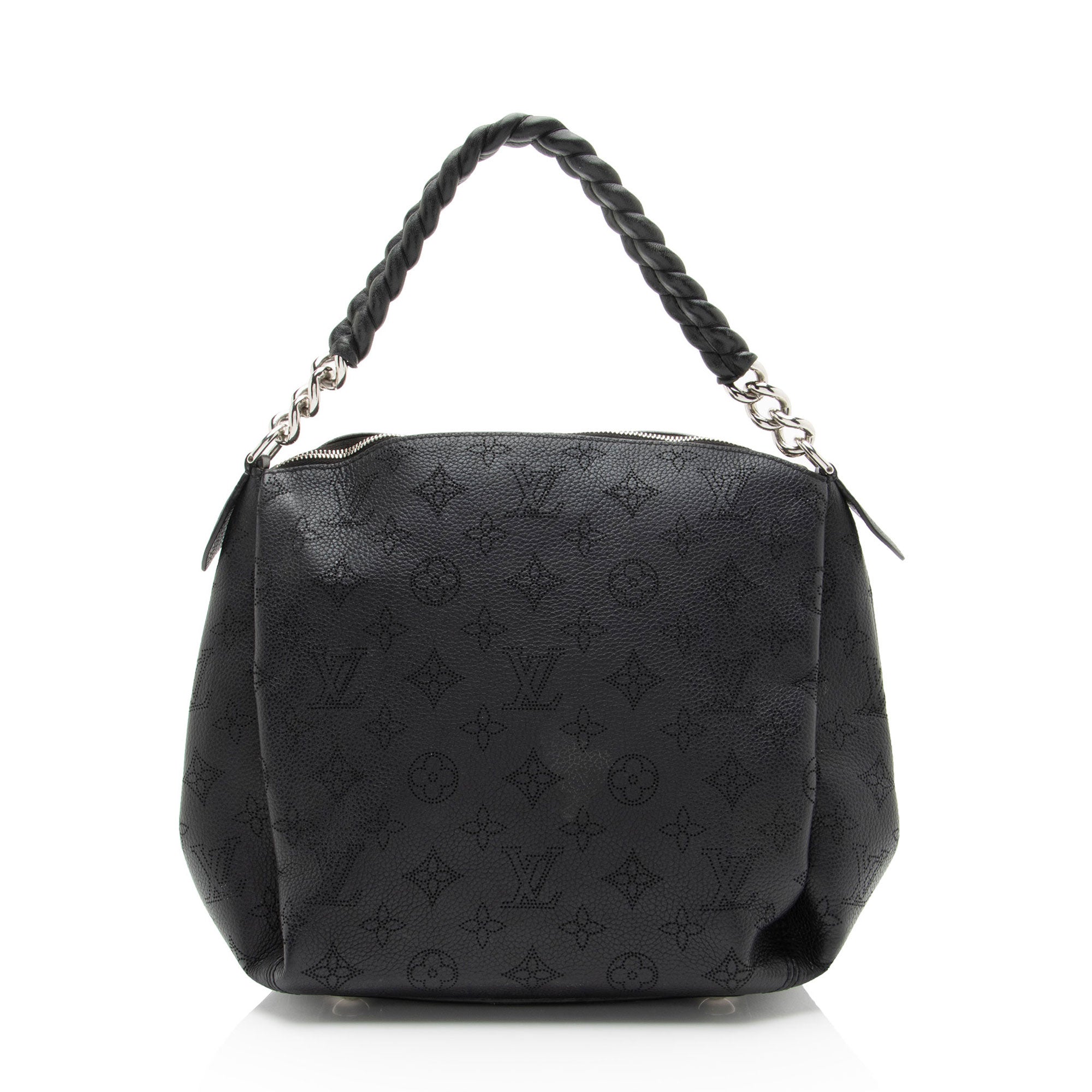 Louis Vuitton Mahina Leather Babylone Chain BB Satchel