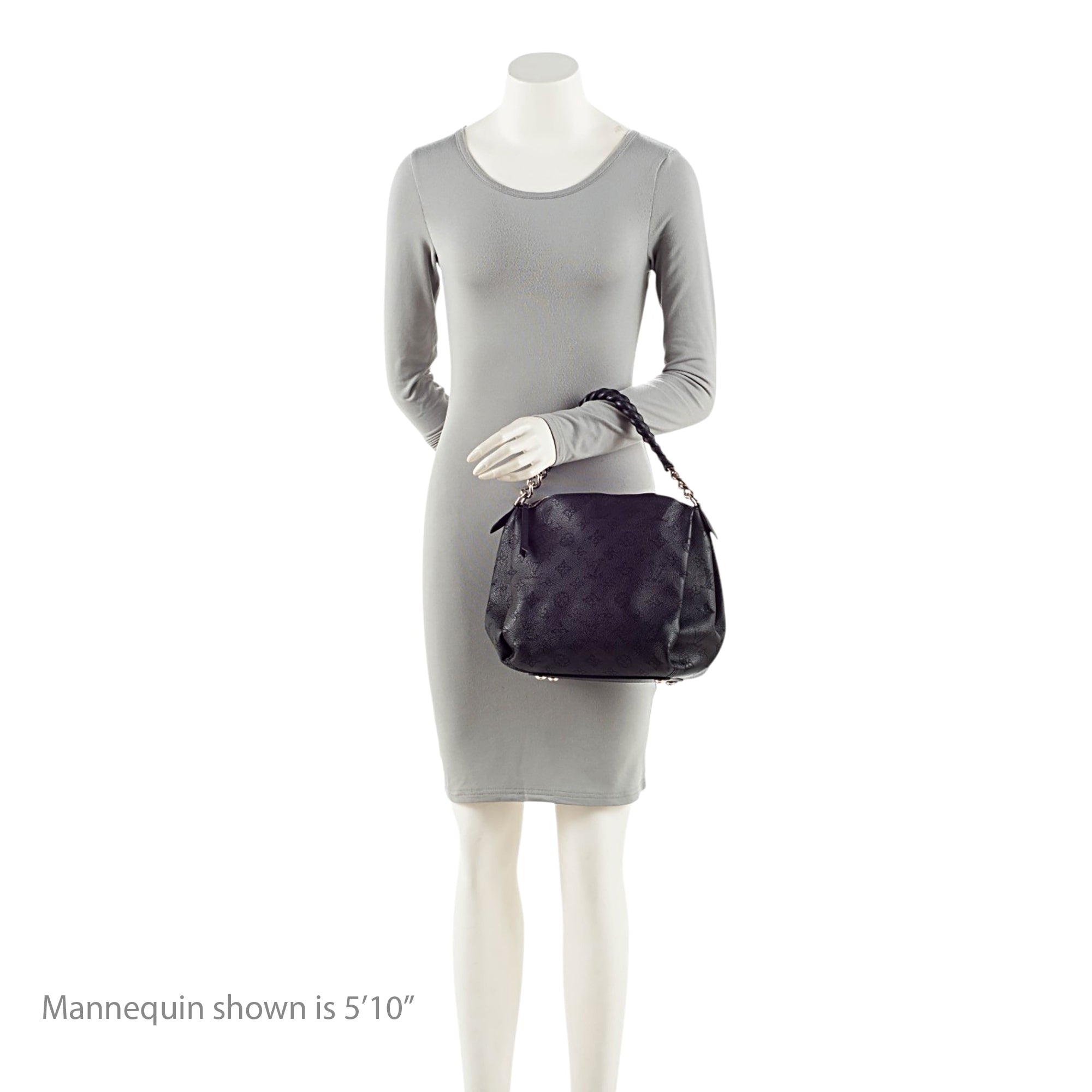 Louis Vuitton Mahina Leather Babylone Chain BB Satchel