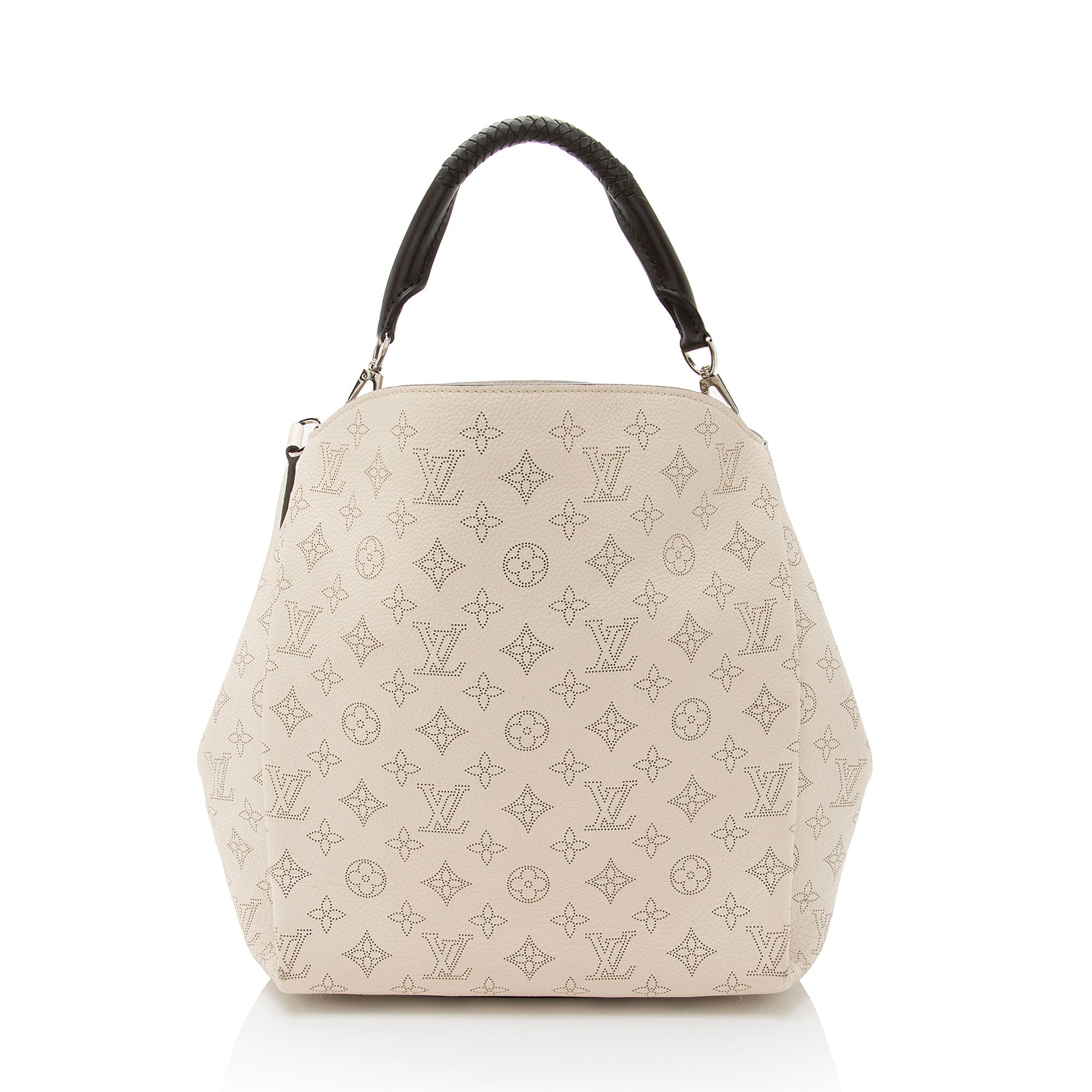 Louis Vuitton Mahina Leather Babylone PM Satchel
