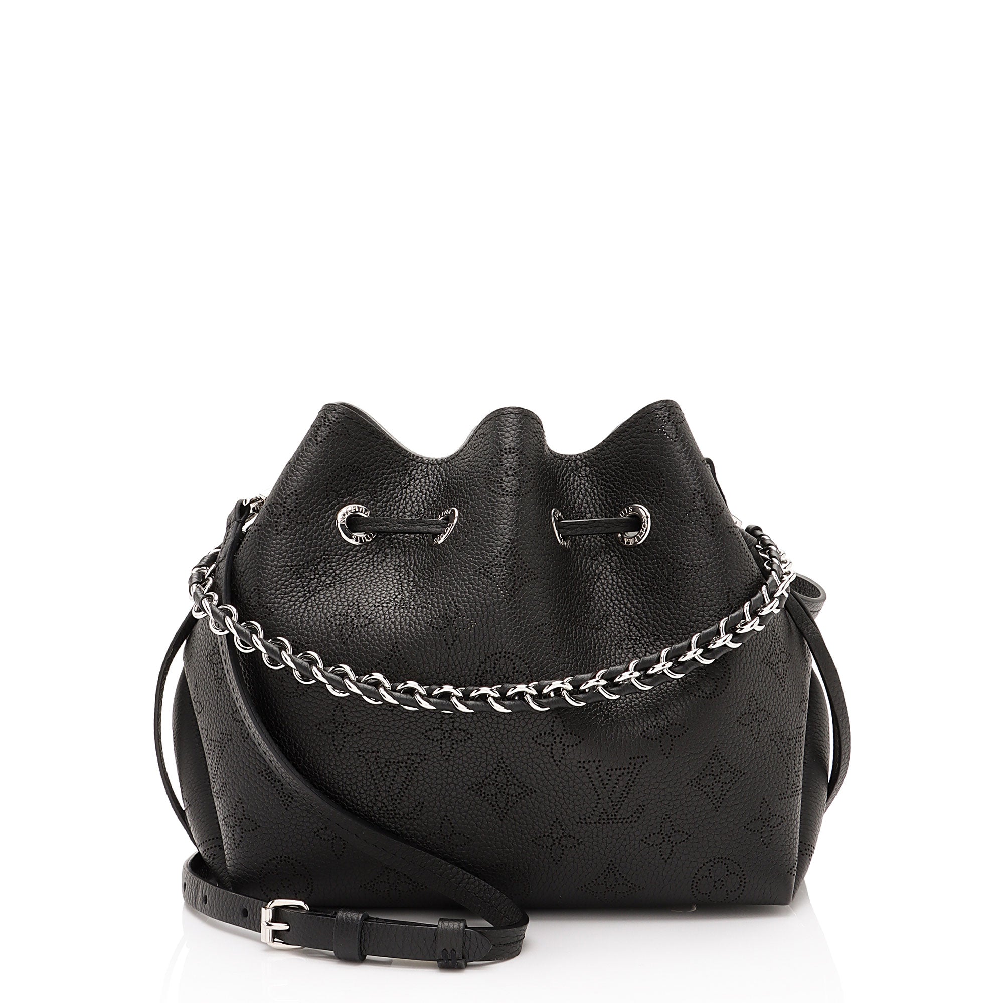 Louis Vuitton Mahina Leather Bella Bucket Bag (SHF-ZNwLJb)