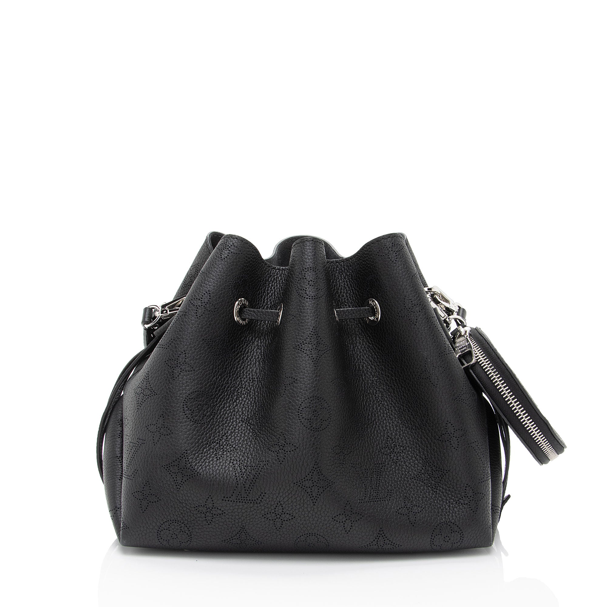 Louis Vuitton Mahina Leather Bella Bucket Bag (SHF-CcyhzL)