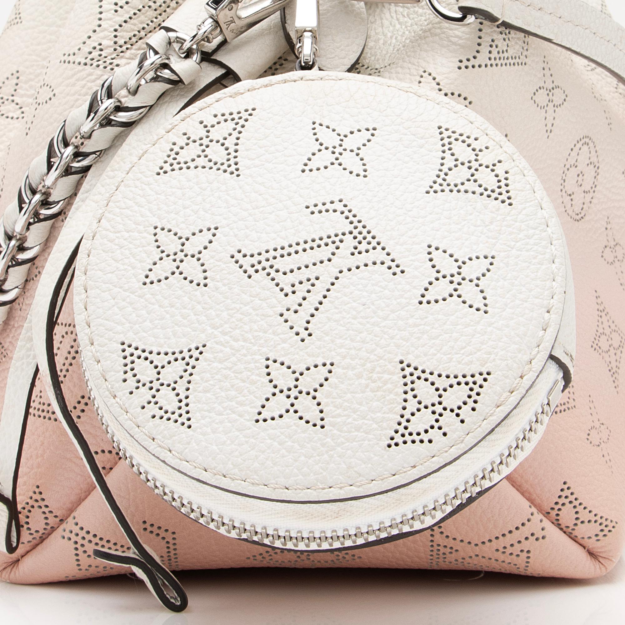 Louis Vuitton Mahina Leather Bella Medium Bucket Bag (SHF-vWLGtP)