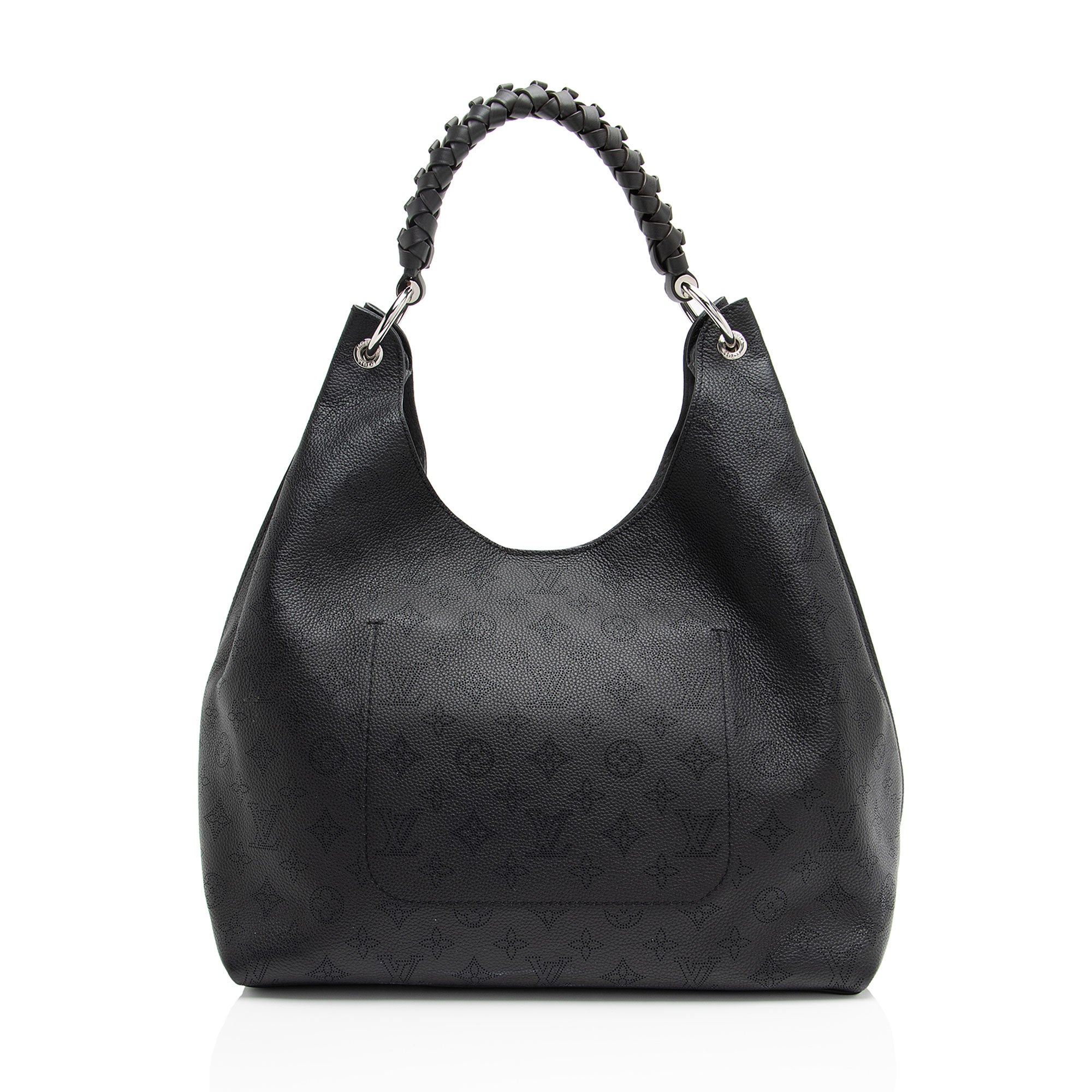 Louis Vuitton Mahina Leather Carmel Hobo