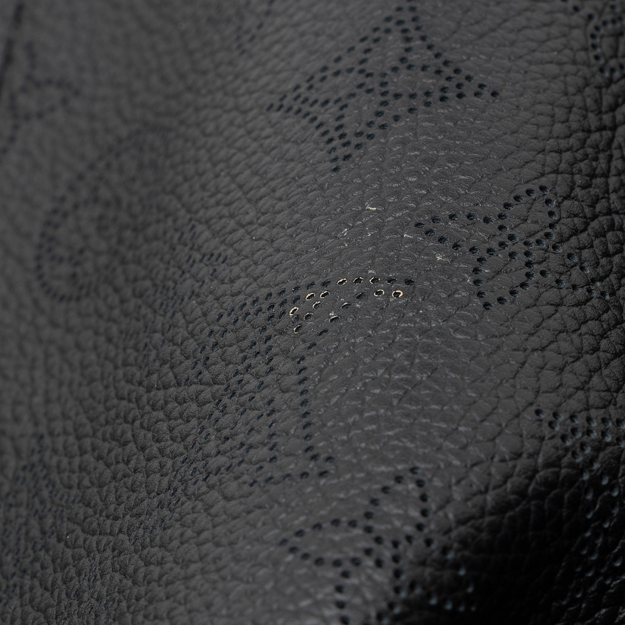 Louis Vuitton Mahina Leather Carmel Hobo