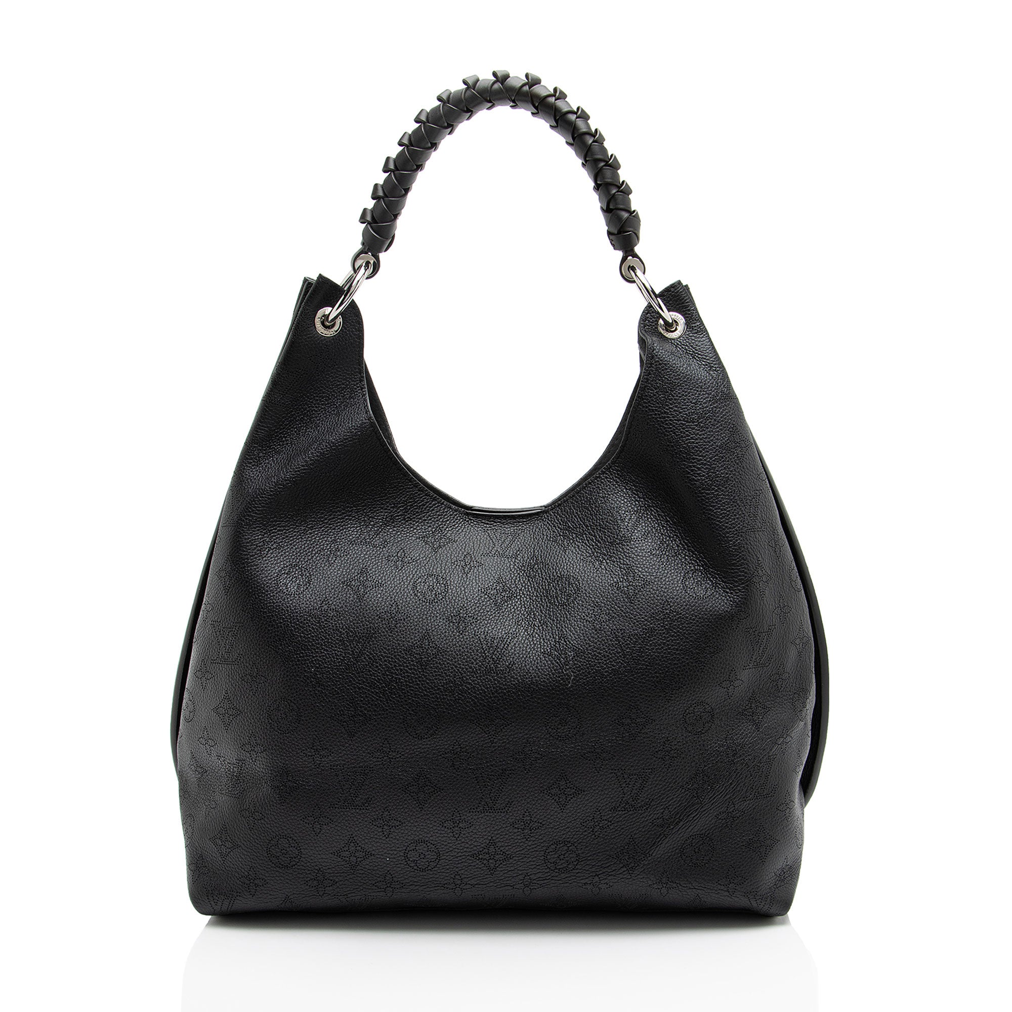 Louis Vuitton Mahina Leather Carmel Hobo
