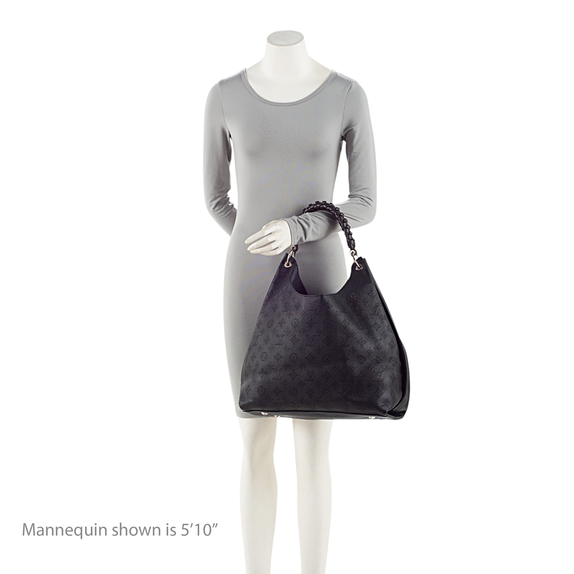 Louis Vuitton Mahina Leather Carmel Hobo