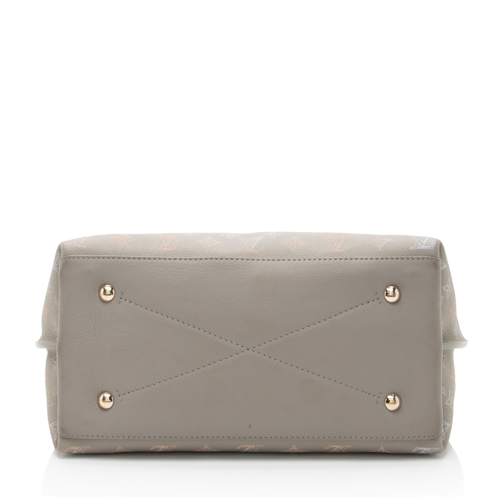 Louis Vuitton Mahina Leather Flight Mode Carmel Hobo