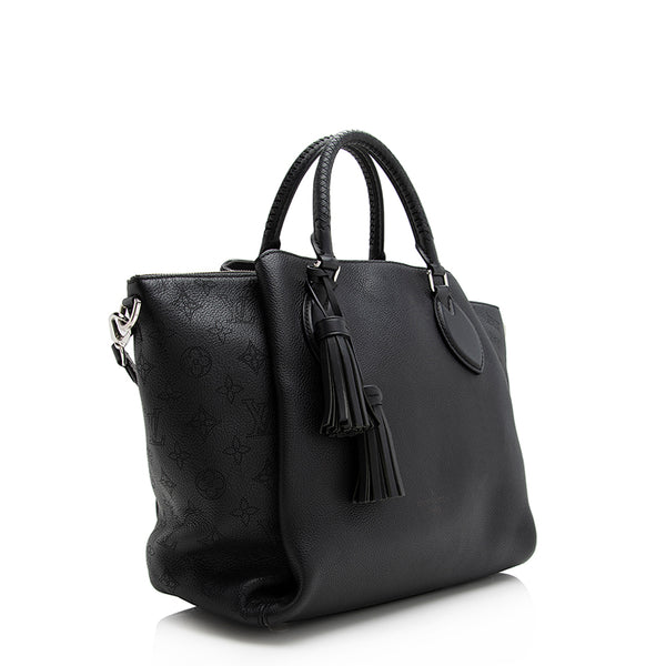 Louis Vuitton Haumea Satchel Handbag Mahina Leather Monogram