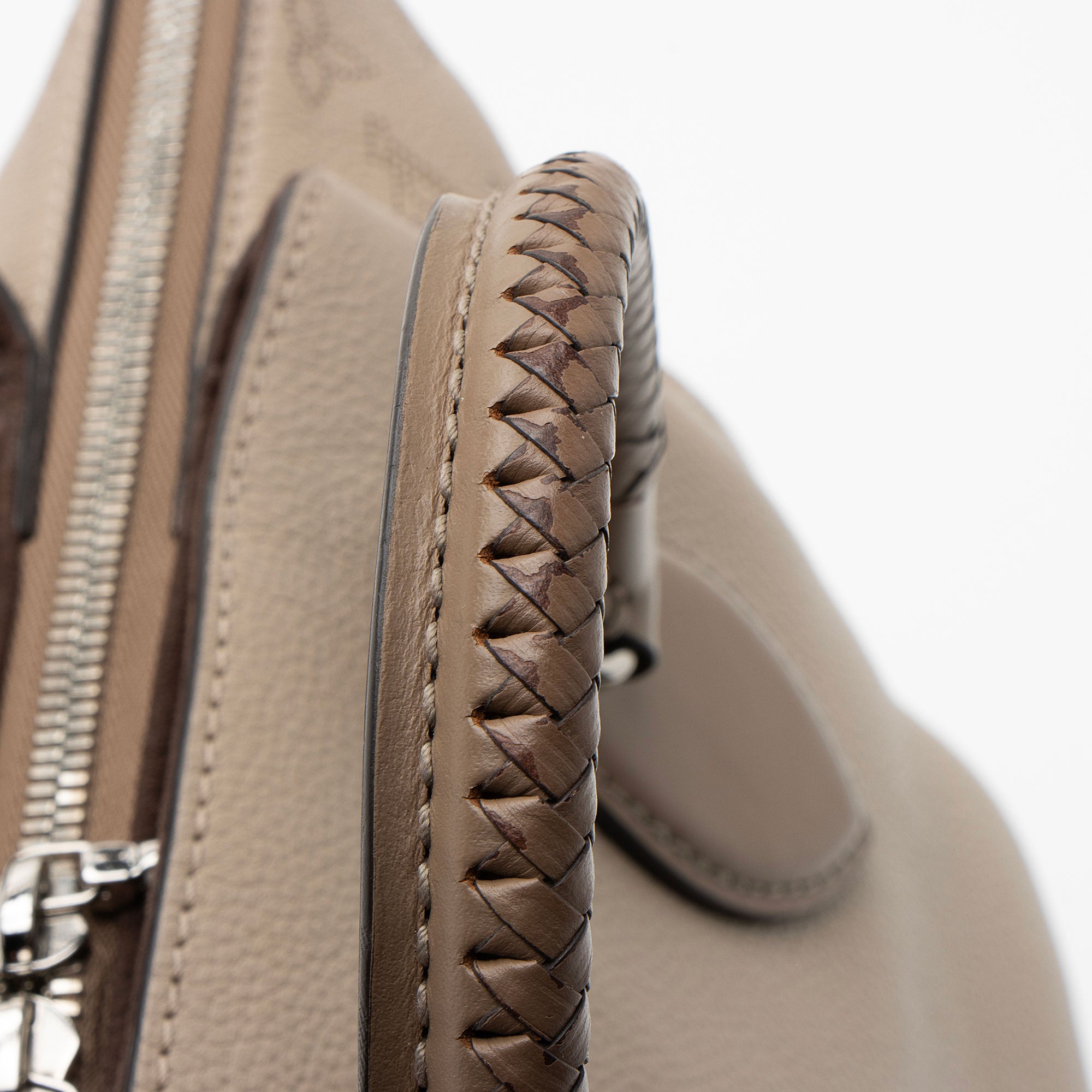 Louis Vuitton Mahina Leather Haumea Satchel