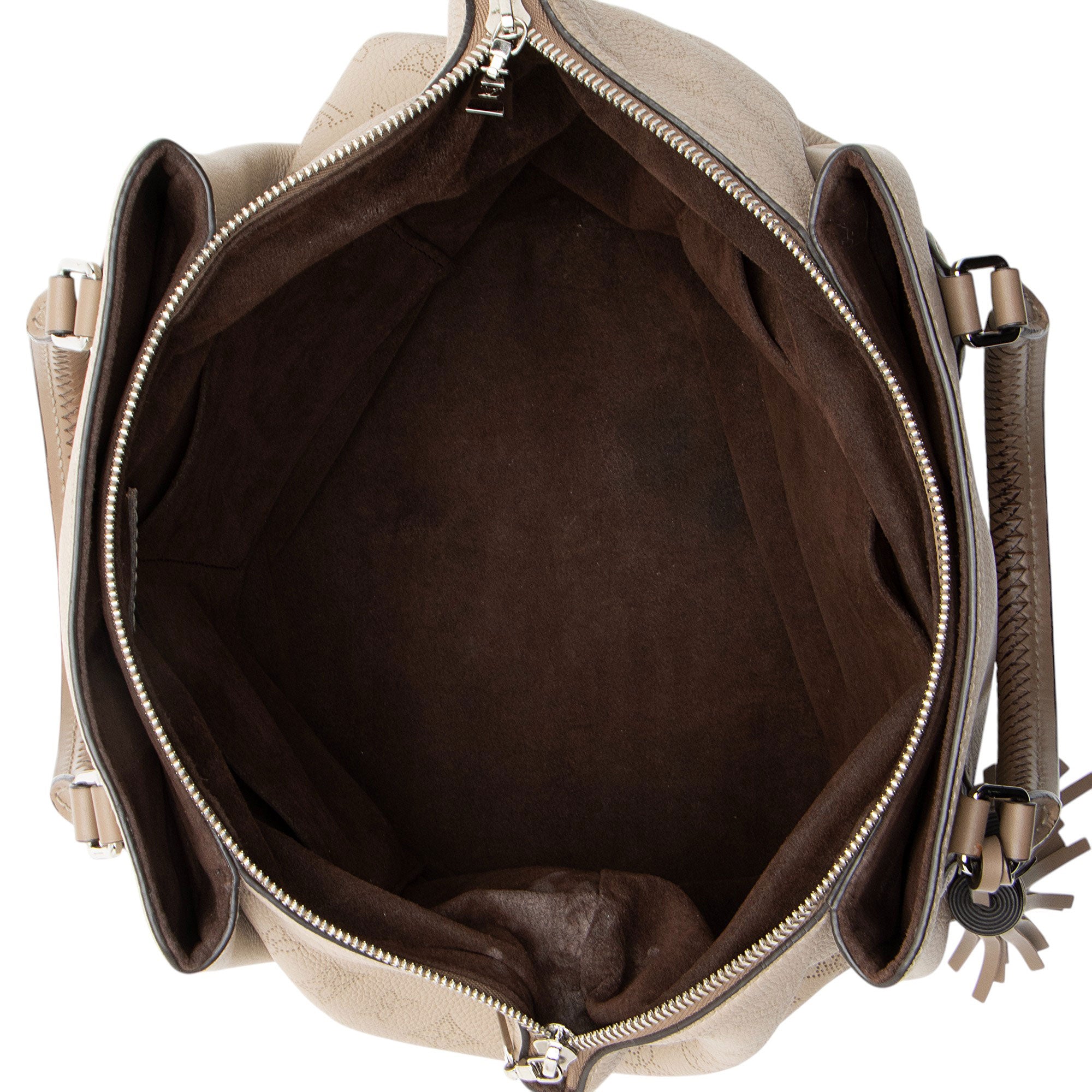 Louis Vuitton Mahina Leather Haumea Satchel