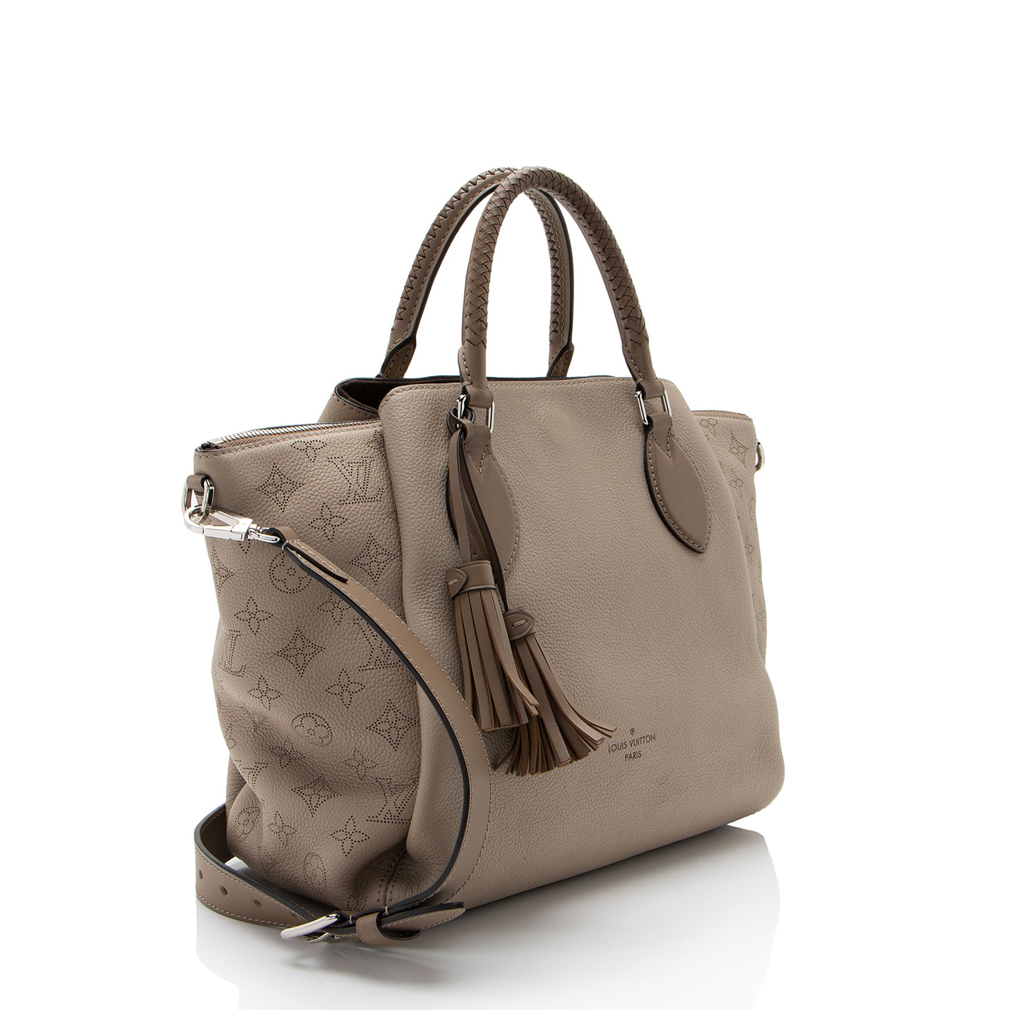 Louis Vuitton Mahina Leather Haumea Satchel