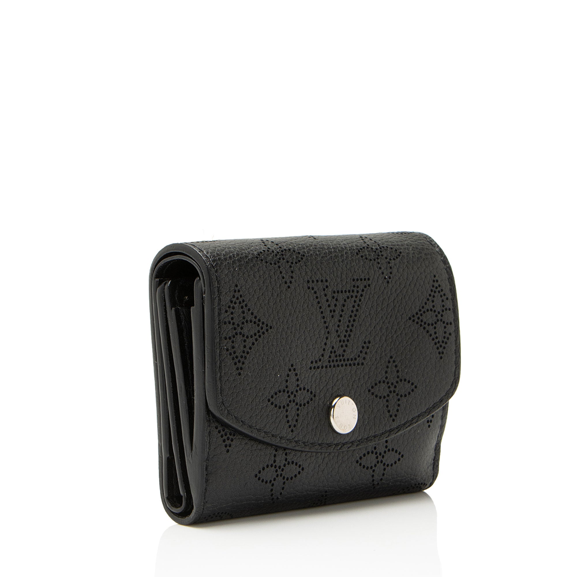 Louis Vuitton Mahina Leather Iris XS Compact Wallet