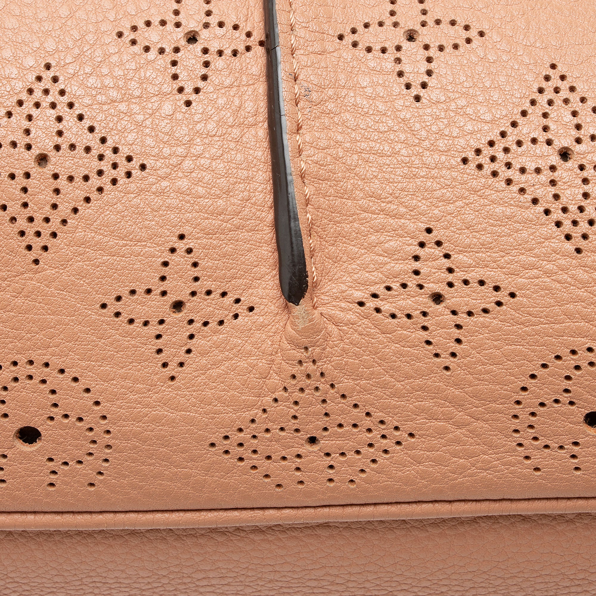 Louis Vuitton Mahina Leather Selene PM Shoulder Bag