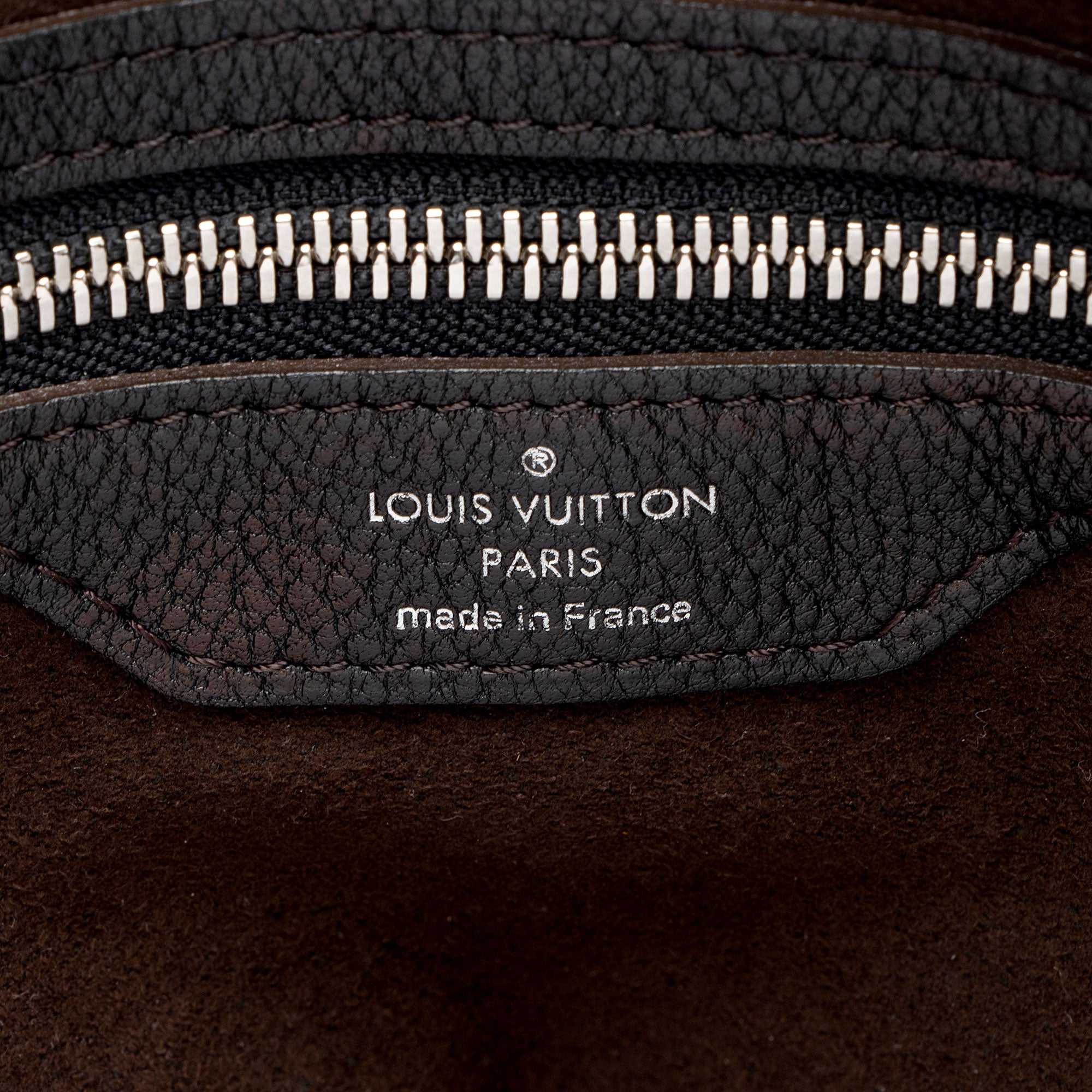 Louis Vuitton Mahina Leather Selene PM Shoulder Bag
