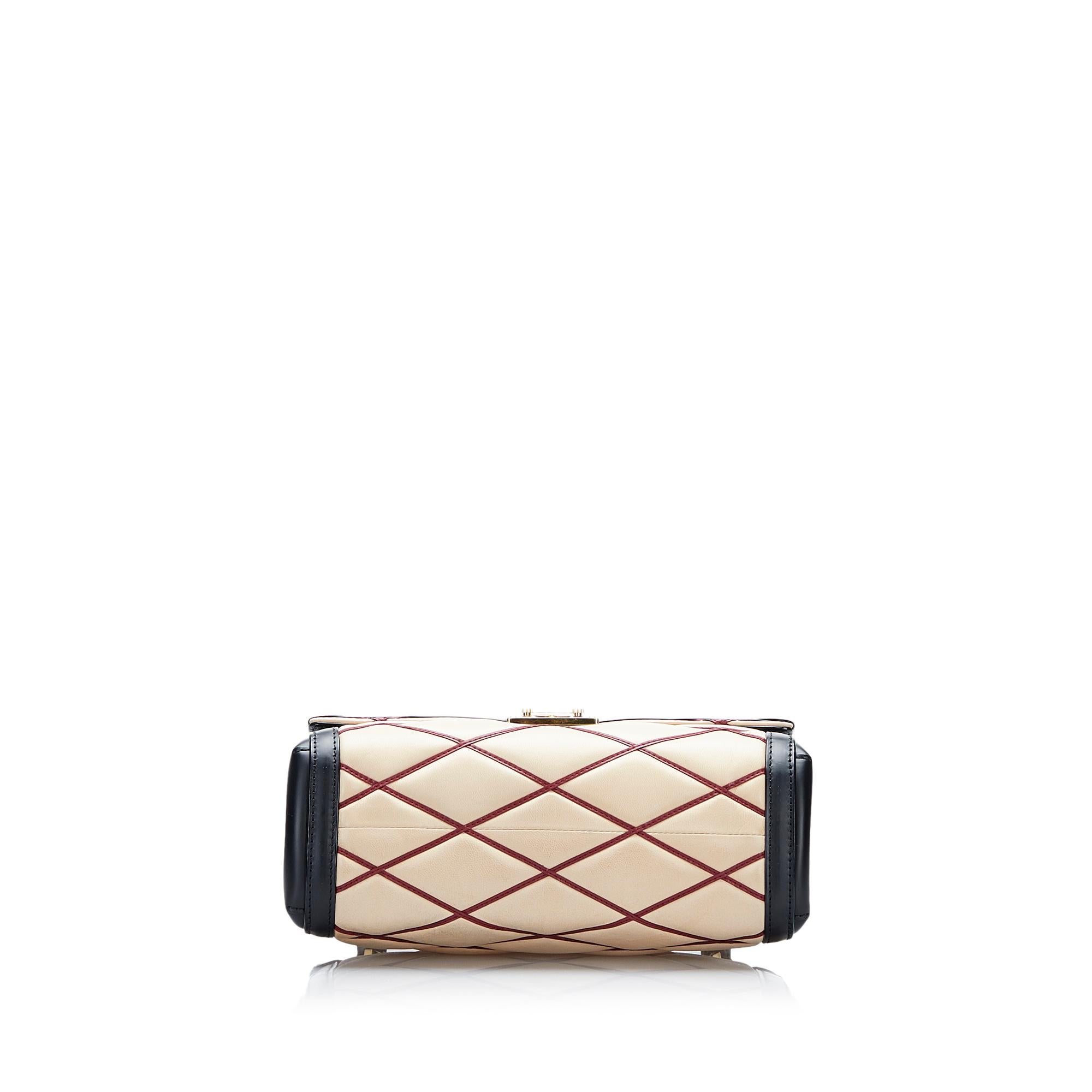 Louis Vuitton Malletage Pochette Flap Bag (SHG-hsxRNQ)